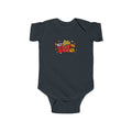 Cute Fast Food Onesie, Baby Romper, Newborn Jumpsuit, Foodie Baby Outfit, Fast Food Lover Gift