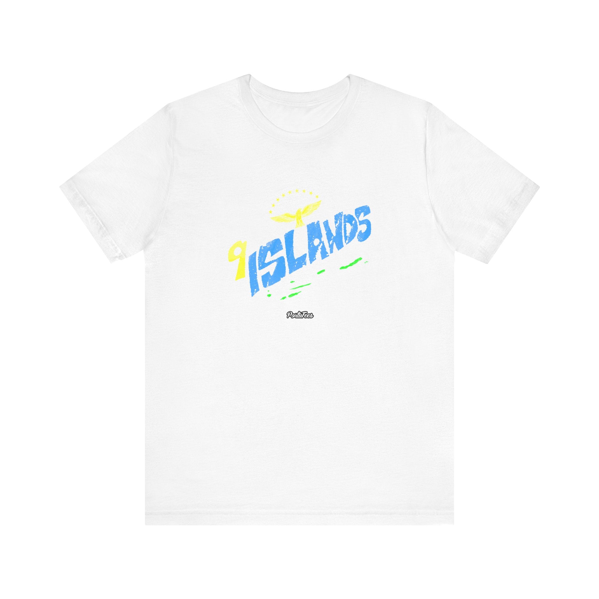 9 Islands Graphic Tee — Tropical Vibes Short Sleeve T-Shirt