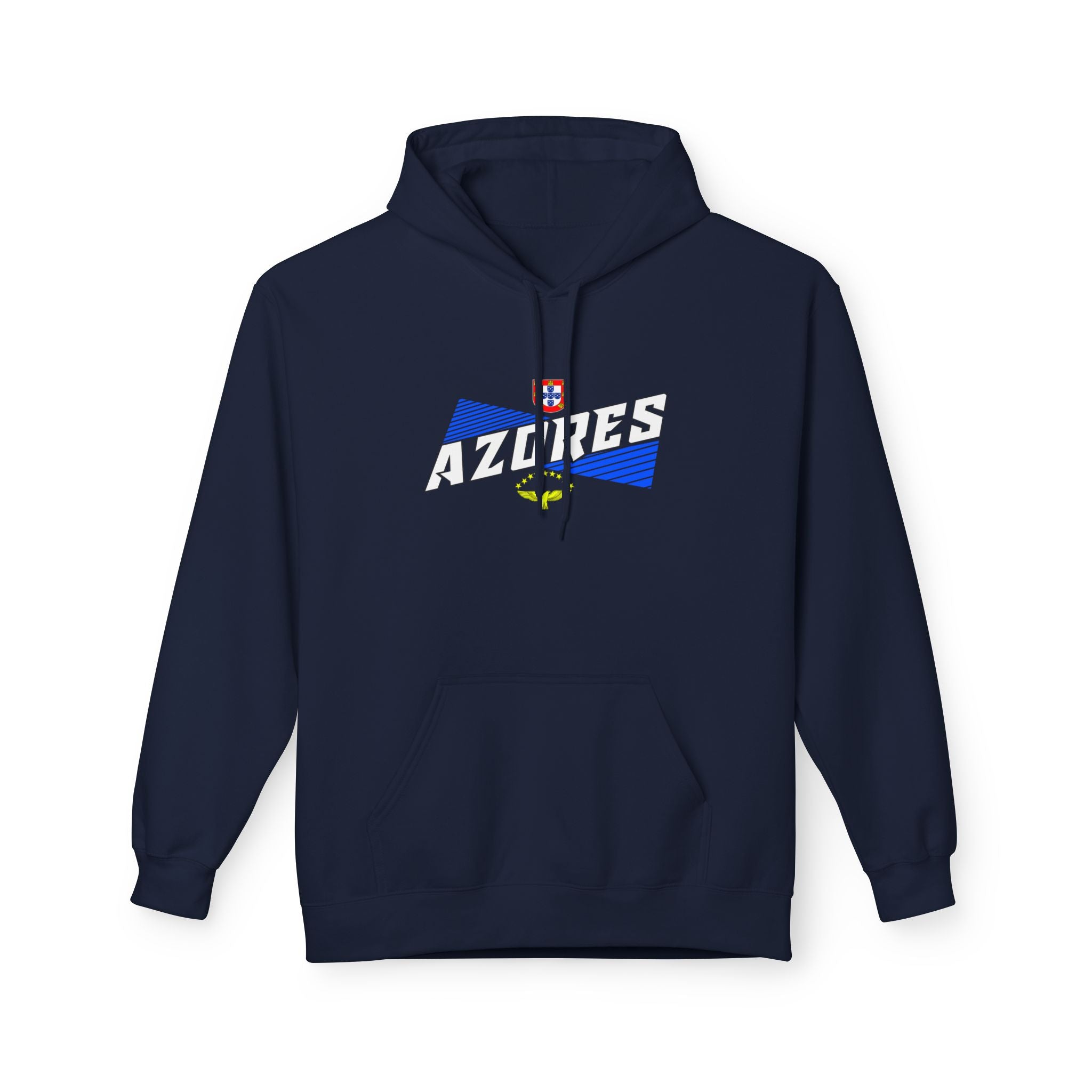 Azores Vintage Graphic Hoodie - Unisex Midweight Fleece Sweatshirt