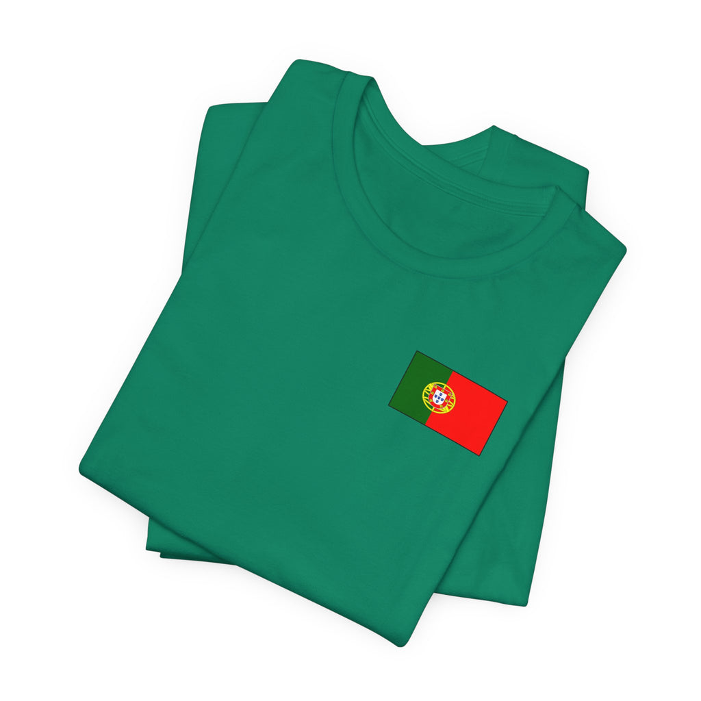Portugal Flag Tee — Minimal Portuguese Pride T-Shirt