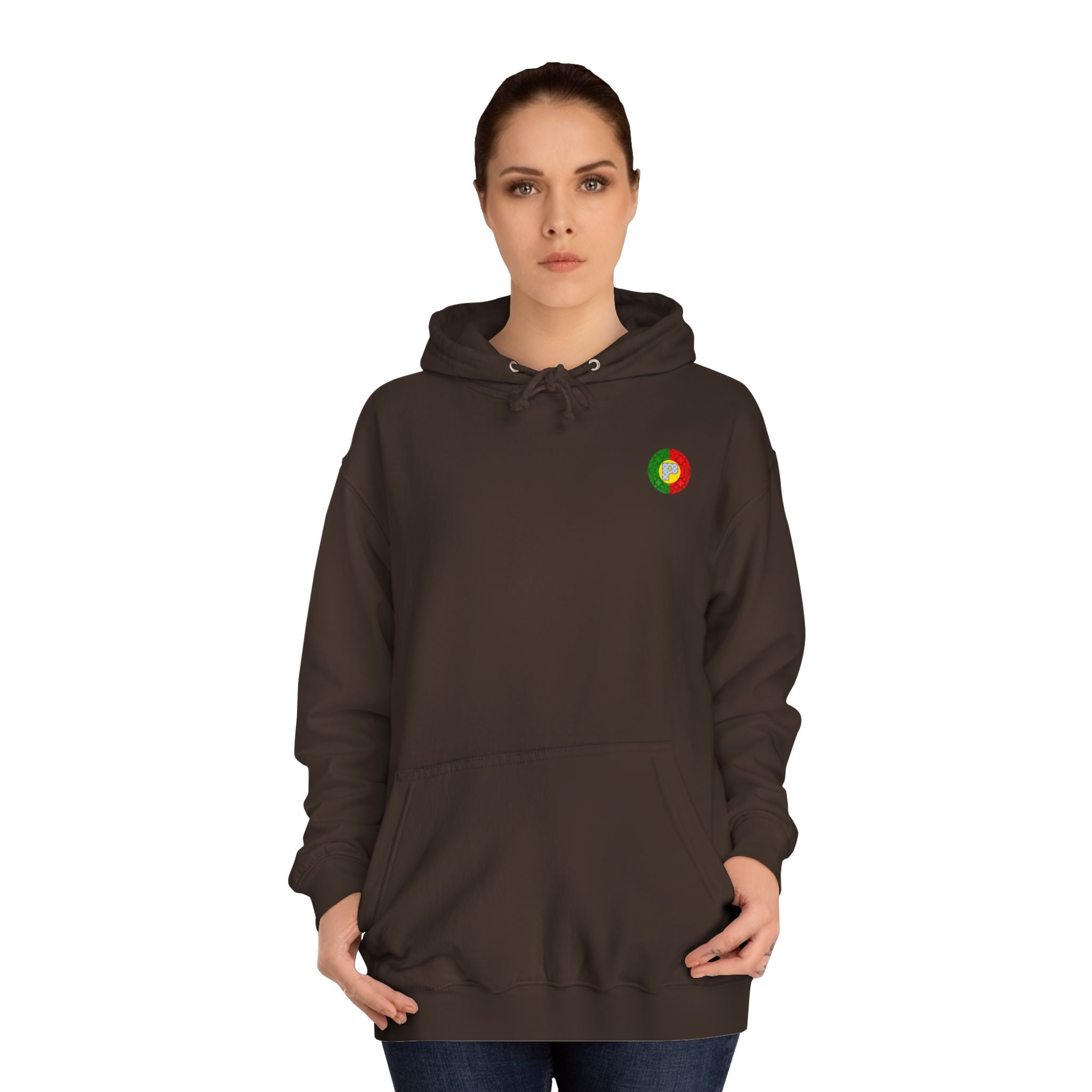 Hip-Hop Portuguese Rooster Hoodie - Urban Style Sweatshirt, Trendy College Apparel, Unisex Outerwear, Chicken Lover Gift, Cool Rooster