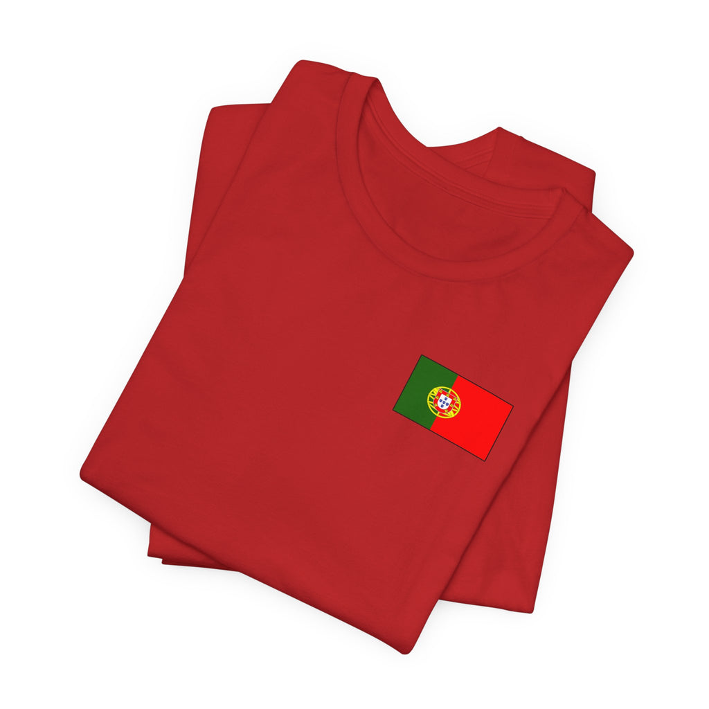 Portugal Flag Tee — Minimal Portuguese Pride T-Shirt