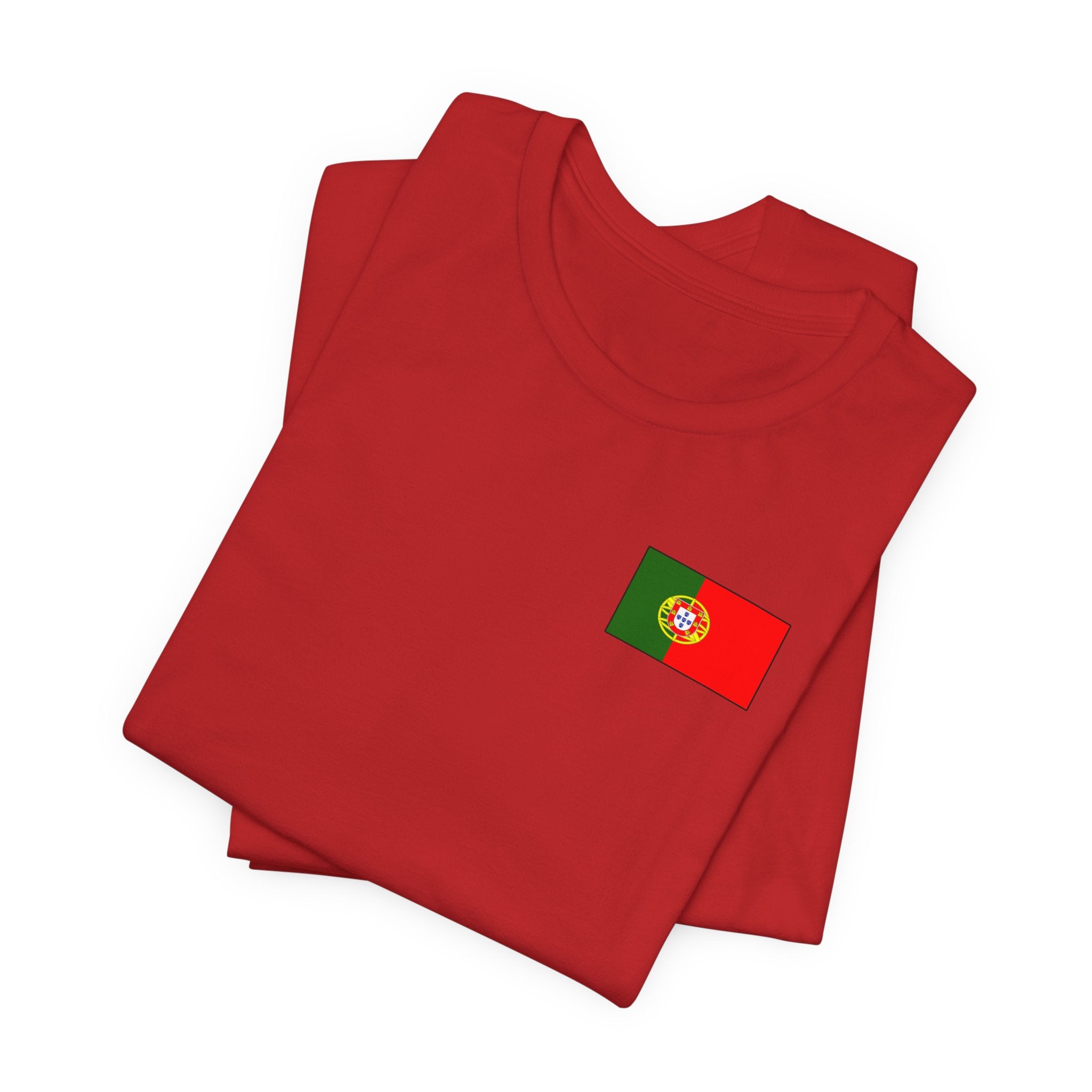 Portugal Flag Tee — Minimal Portuguese Pride T-Shirt
