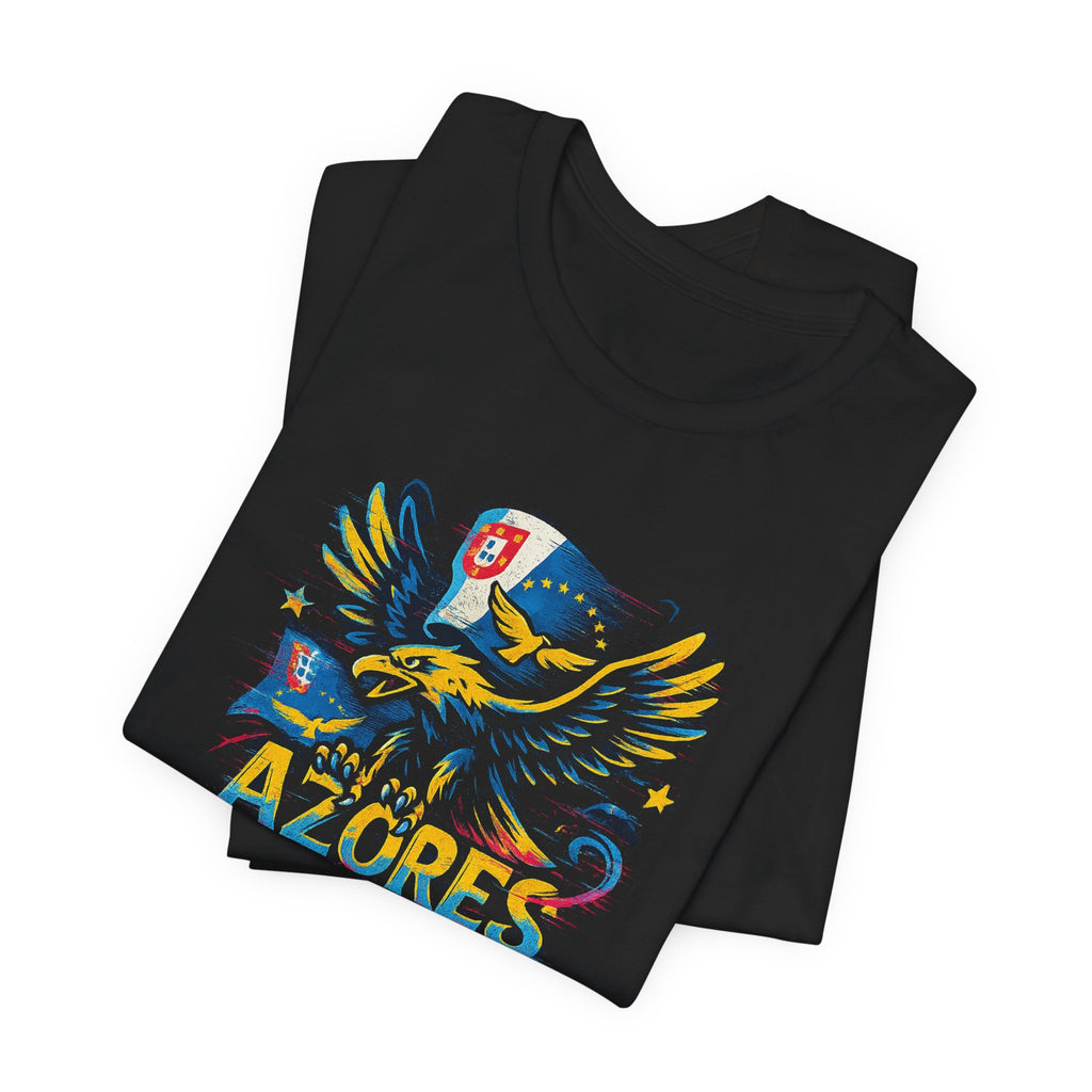 Azores Eagle Graphic Tee — Bold Island Pride T-Shirt