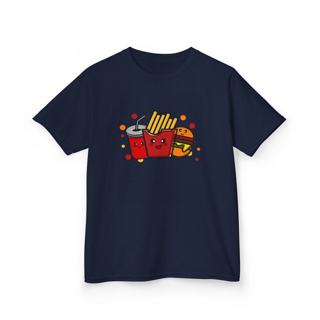 Kids Tee, Fun Fast Food Kids Shirt, Cute Foodie Child's T-Shirt, Children's Graphic Tee, Youth Cotton Top