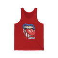 Bold Graphic Unisex Jersey Tank - Express Your Patriotism, Summer Fashion, BBQ Parties, Independence Day, Casual Wear, Music Festivals
