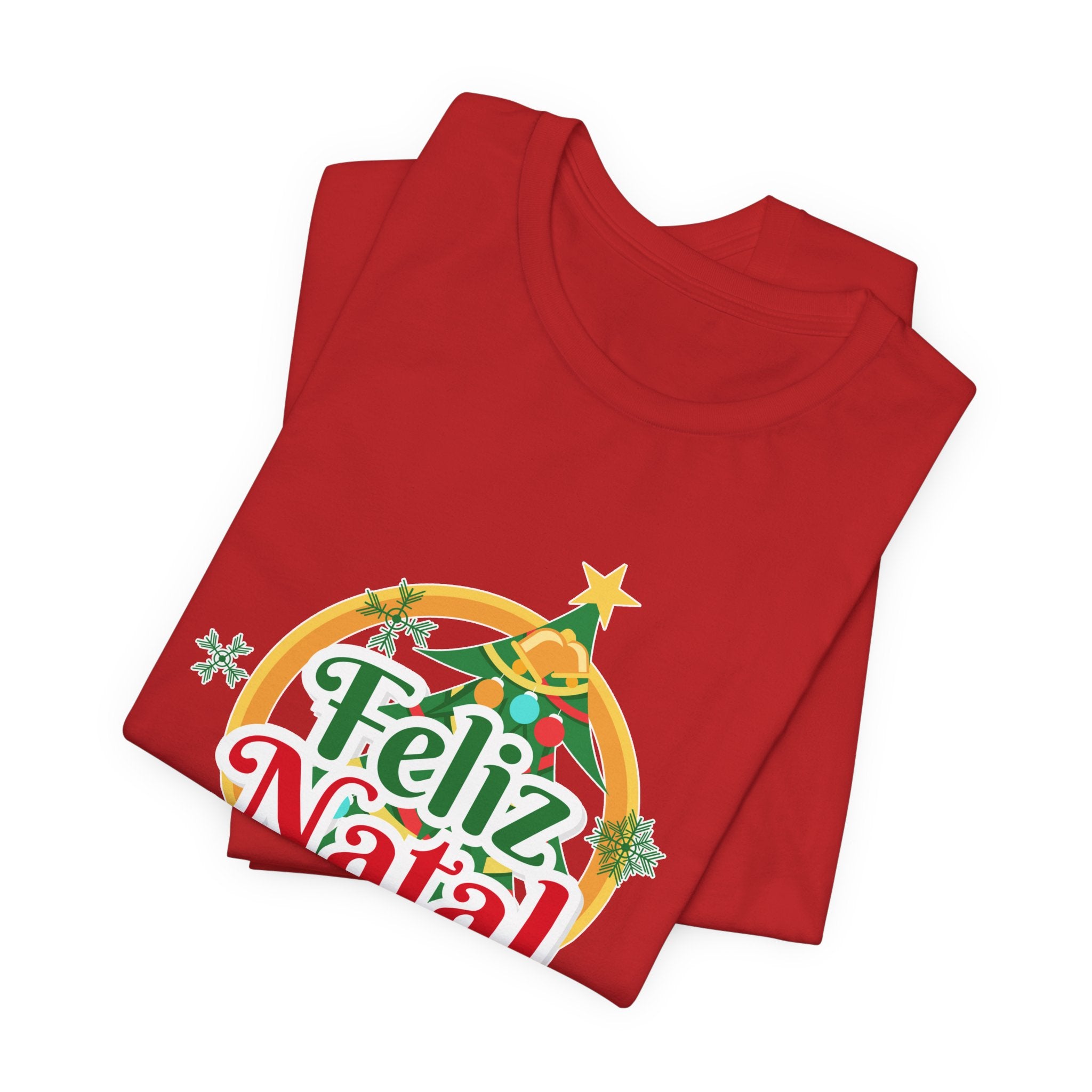 Feliz Natal Christmas Tee – Festive Portuguese Holiday T‑Shirt