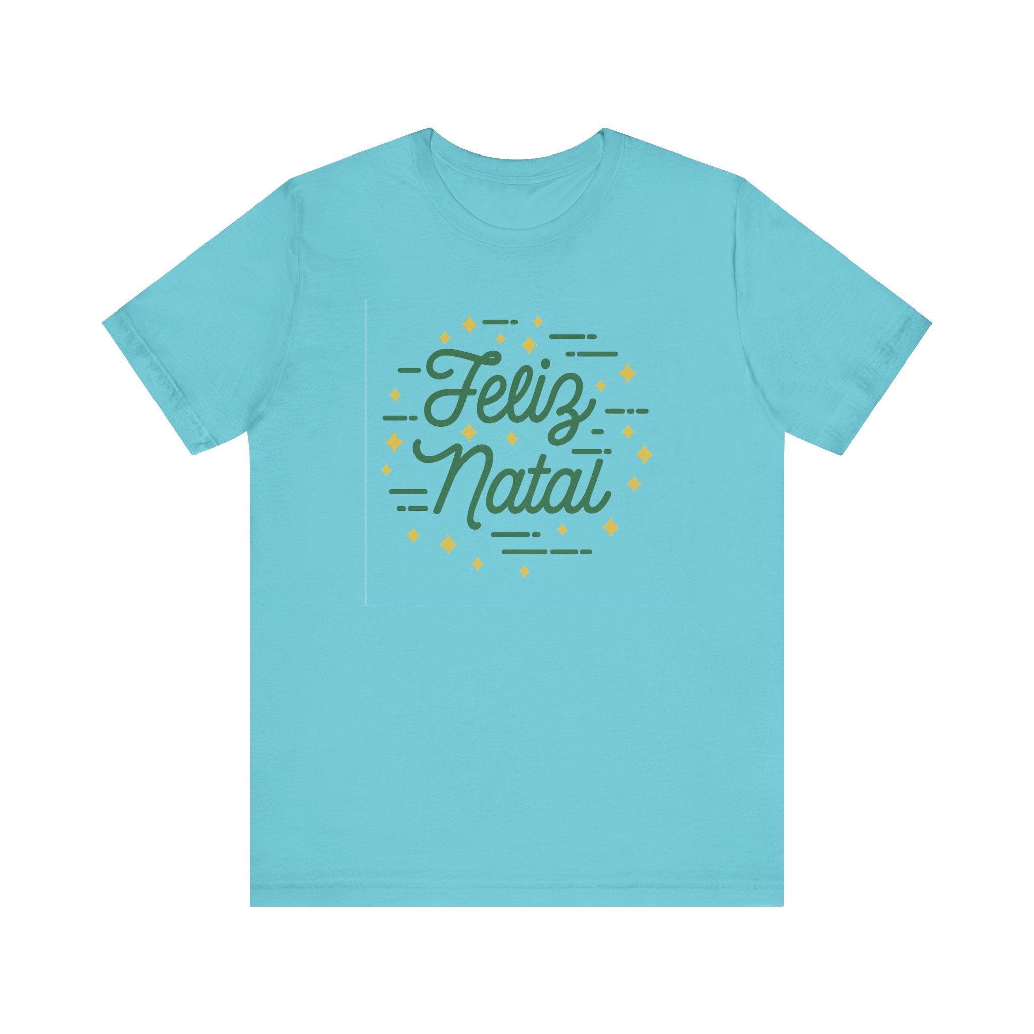 Feliz Natal Unisex Jersey Tee - Festive Holiday Style