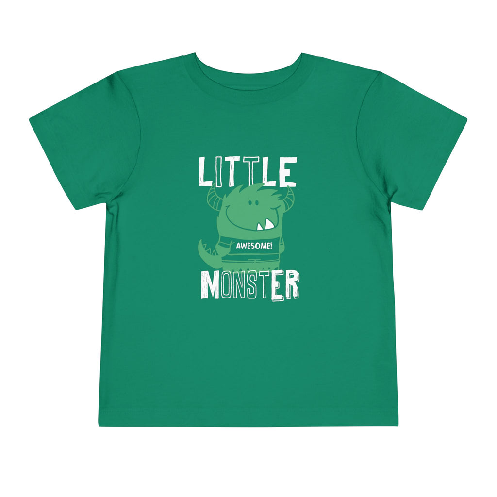 Little Monster Toddler Tee Fun & Playful T-Shirt for Kids, Birthday Gift, Halloween Costume, Everyday Wear, Unique Baby Shower Gift