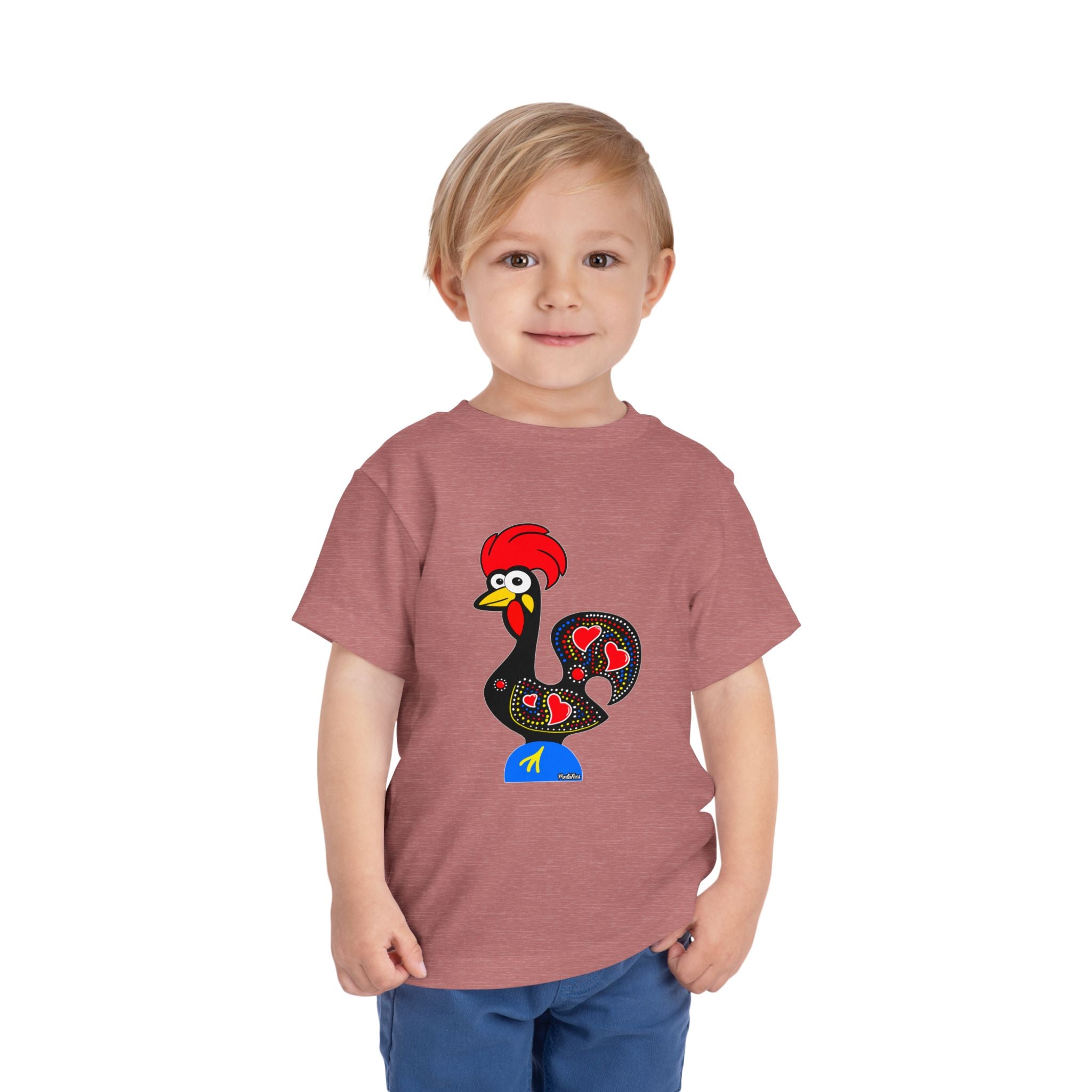 Toddler Tee - Barcelos Rooster Design - Toddler Tee