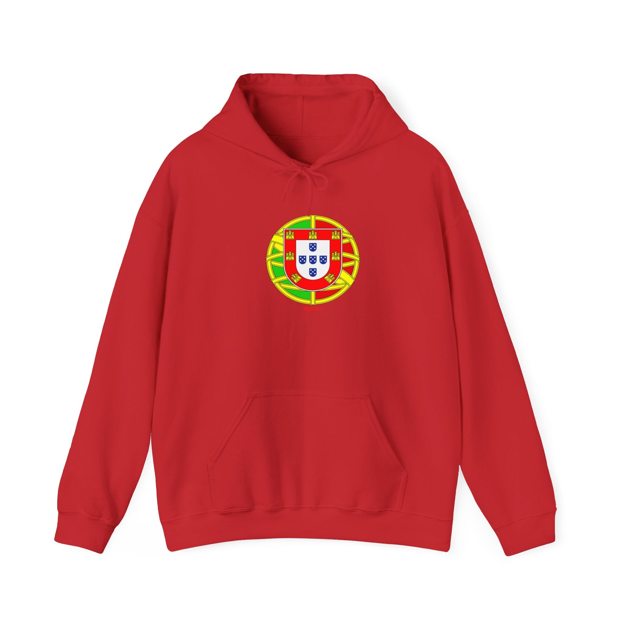 Portugal Flag Hooded Sweatshirt (Unisex)