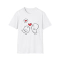 Couple Love Birds T-Shirt, Cute Relationship Shirt, Valentine's Day Gift, Matching Tees for Him and Her, Perfect Anniversary Shirt