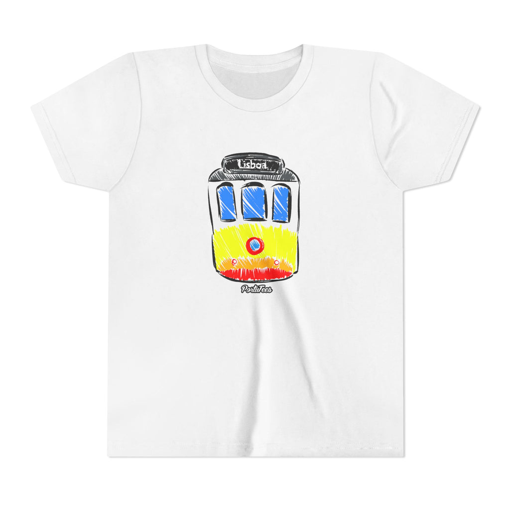 Lisbon Tram Youth Short Sleeve Tee