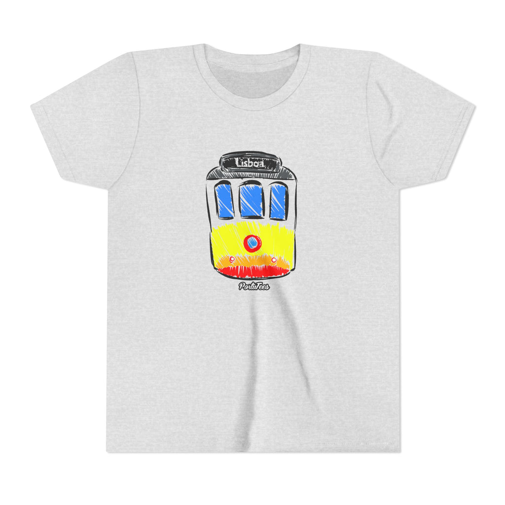 Lisbon Tram Youth Short Sleeve Tee