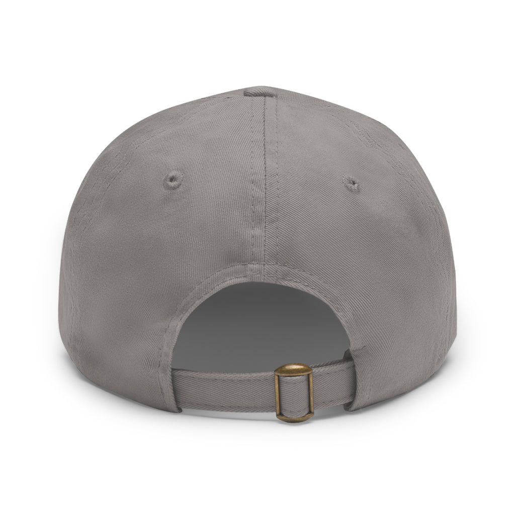 Portugal Flag Leather Patch Dad Hat – Vintage Rectangular Emblem Cap
