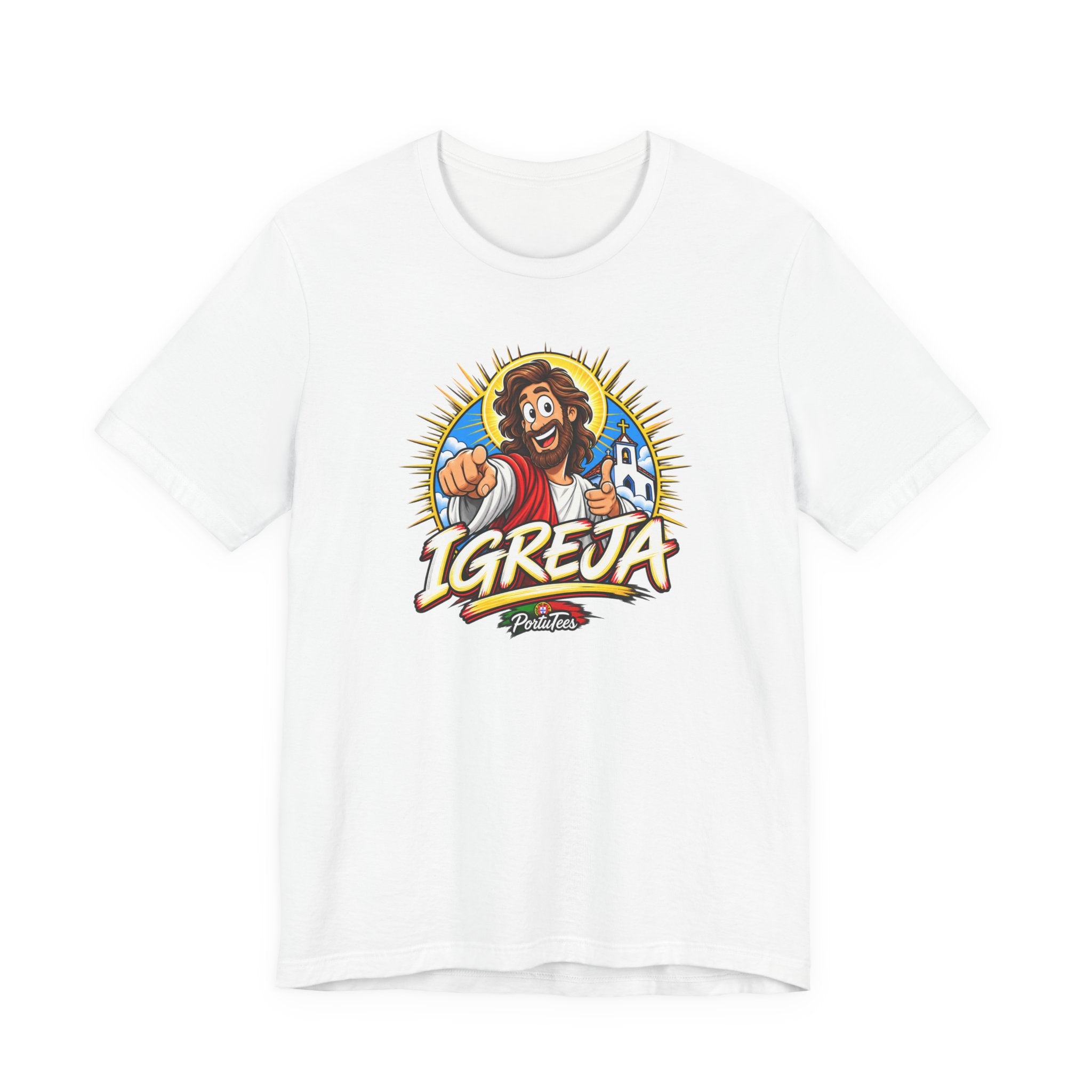 Igreja Jesus Pointing T-Shirt — Christian Church Faith Tee