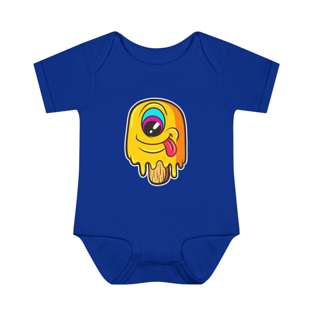 Cute Baby Bodysuit with Colorful Ice Cream Design, Fun Infant Outfit, Newborn Gift, Summer Baby Clothes, Baby Shower Presents, Playful