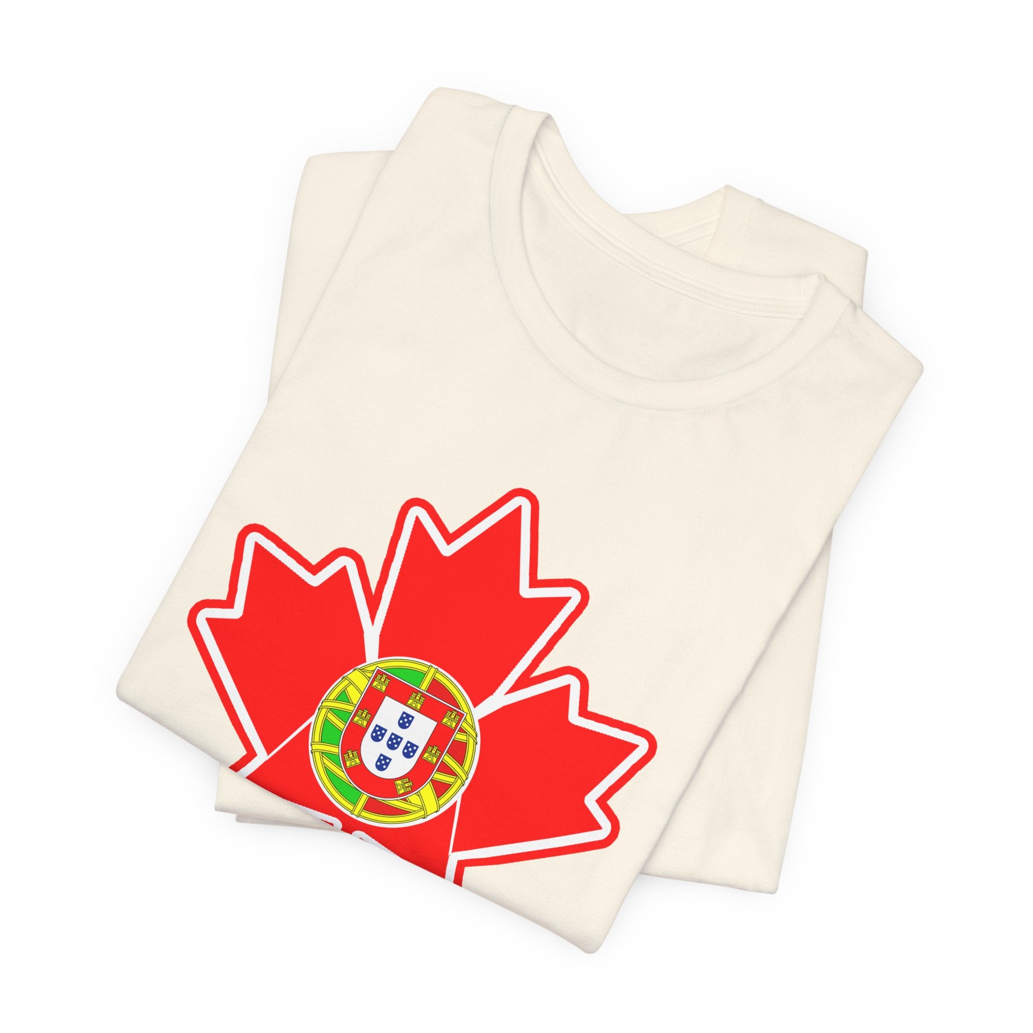 Portuguese Canadian Maple Leaf T-Shirt — Portuguese Canada Pride Tee