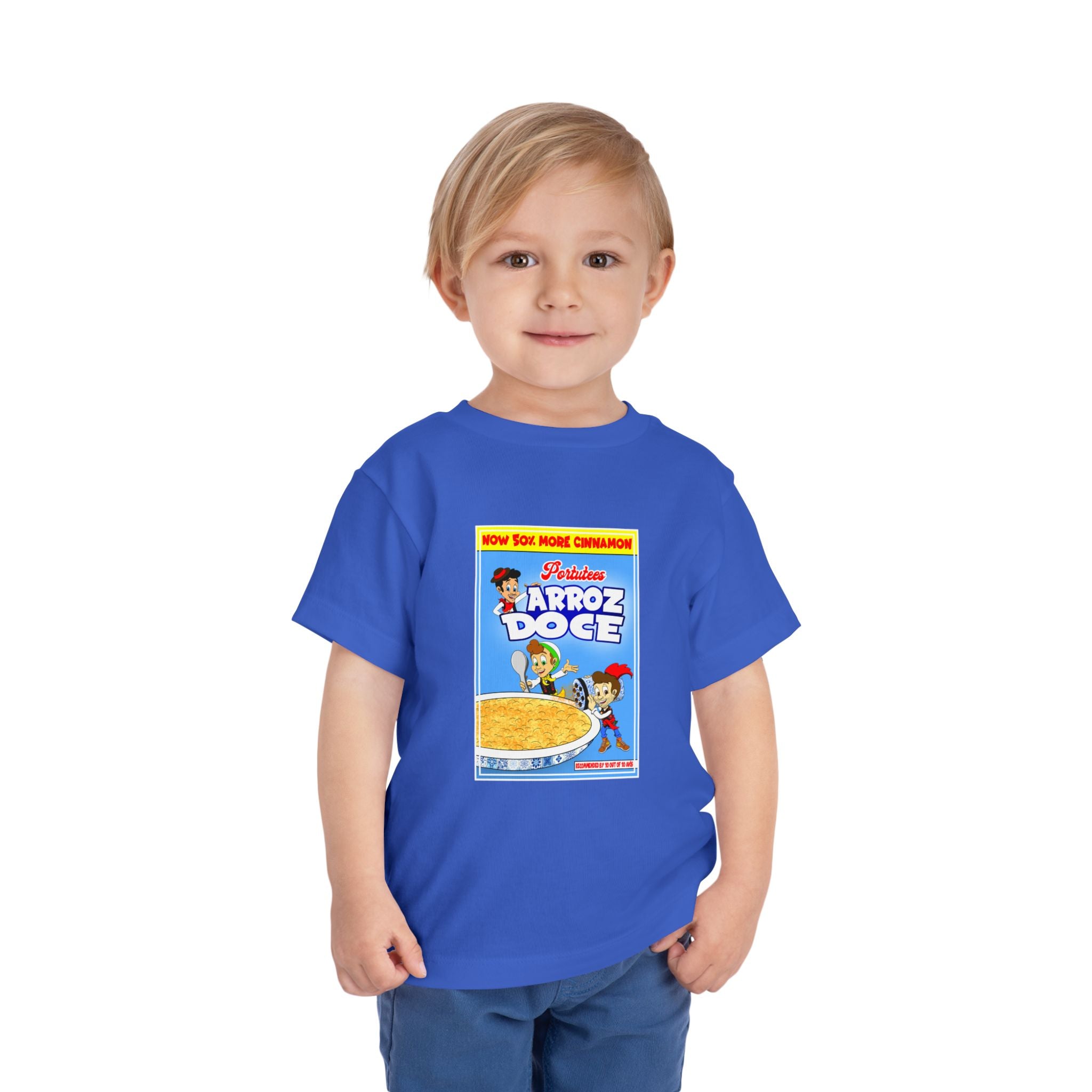 ‘Arroz Doce’ Cereal Box Graphic - Toddler Tee