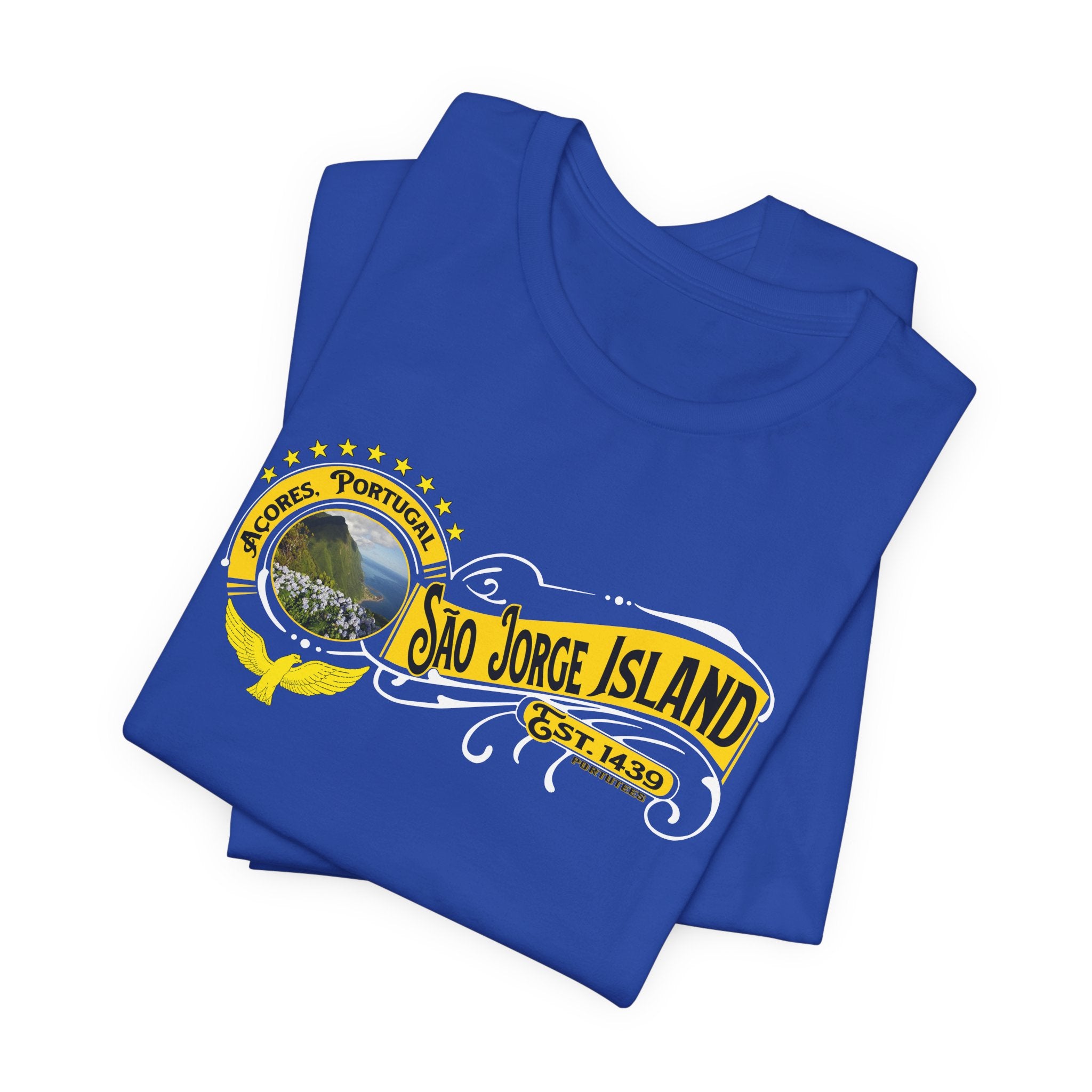 Sao Jorge Island Vintage Graphic Tee