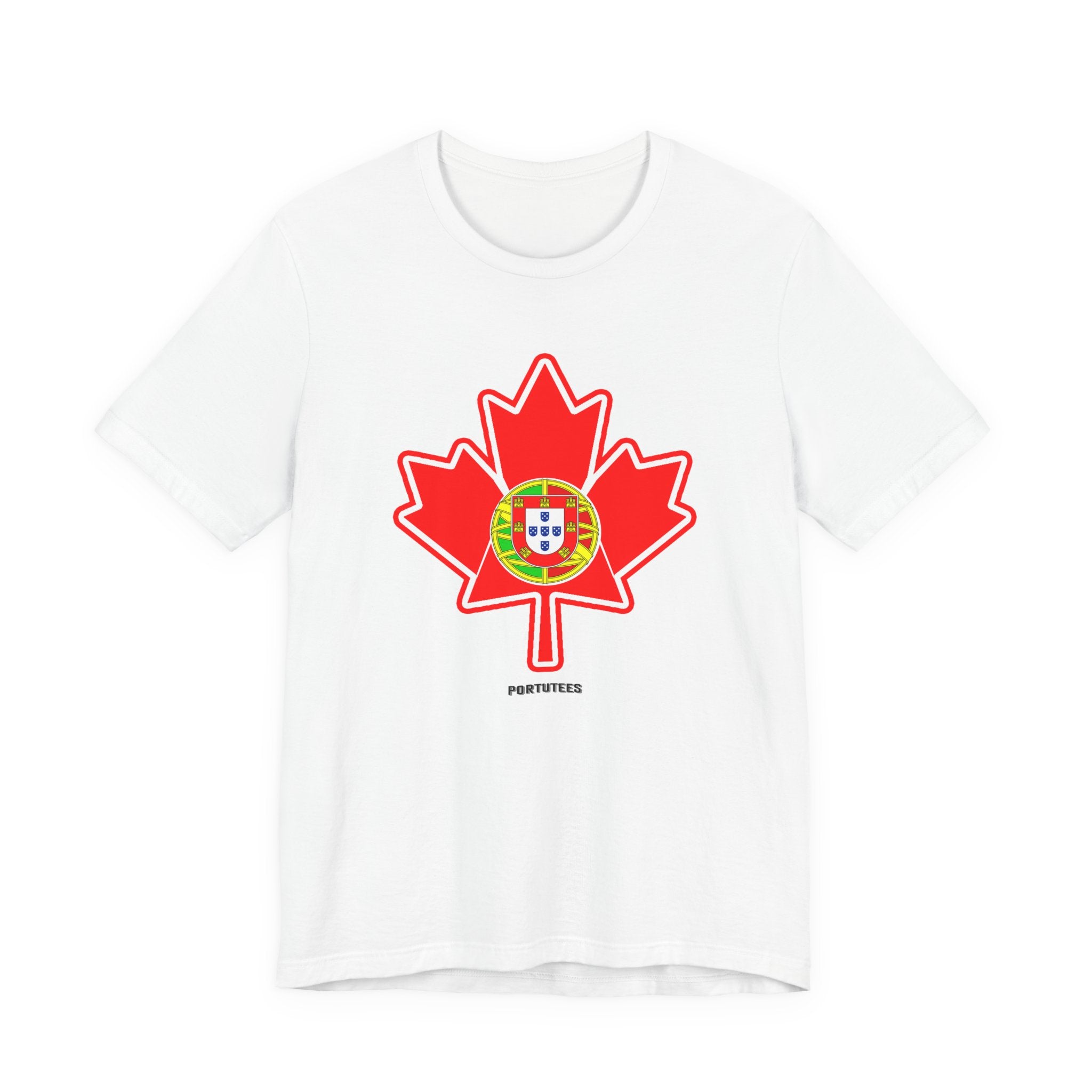 Portuguese Canadian Maple Leaf T-Shirt — Portuguese Canada Pride Tee