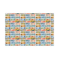 Portugal Travel Tickets Gift Wrap Papers - Unique Wrapping, Holiday Gifts, Birthday Parties, Eco-Friendly Packaging, Special Occasions