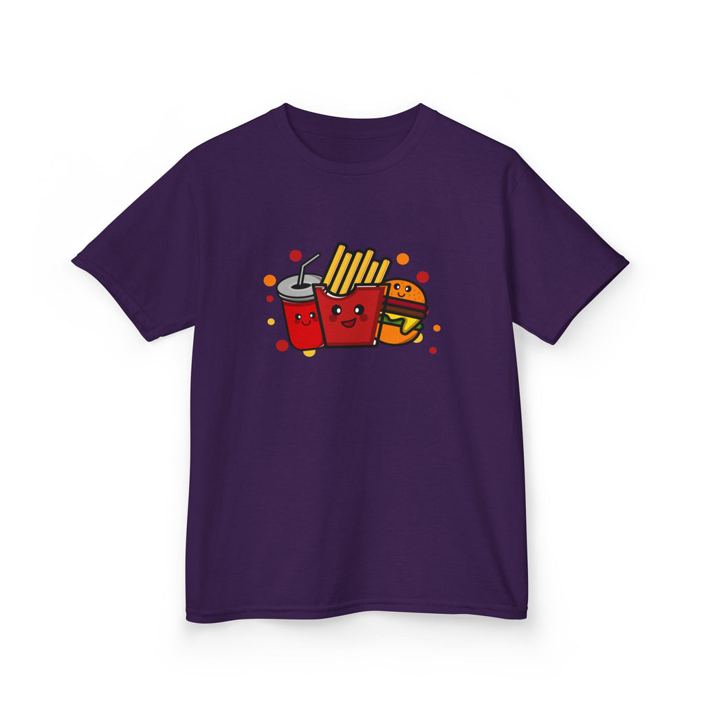 Kids Tee, Fun Fast Food Kids Shirt, Cute Foodie Child's T-Shirt, Children's Graphic Tee, Youth Cotton Top