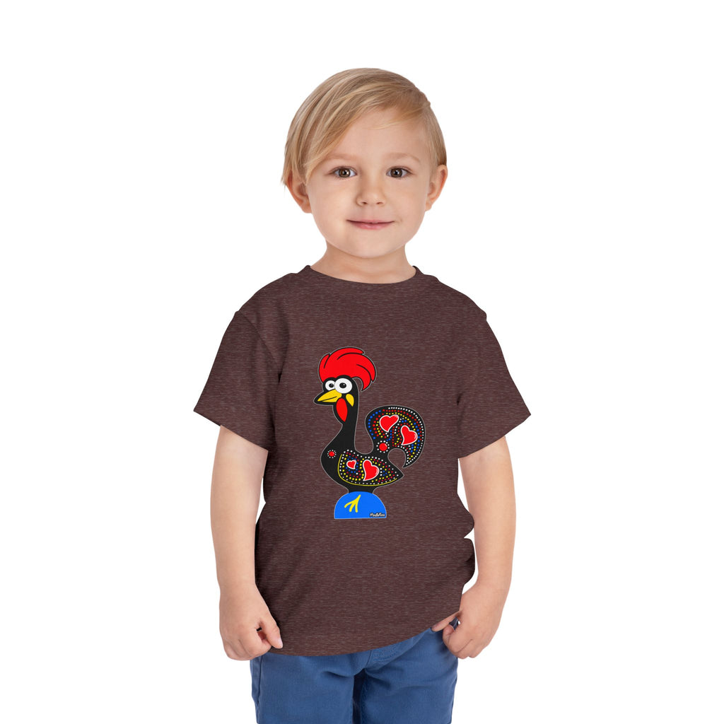 Toddler Tee - Barcelos Rooster Design - Toddler Tee