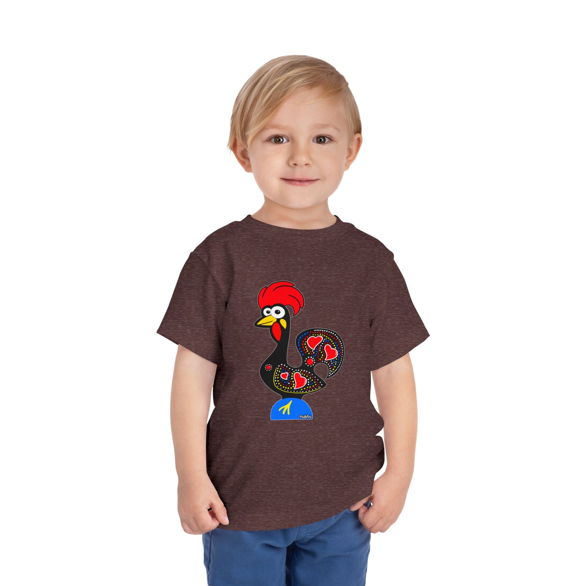 Toddler Tee - Barcelos Rooster Design - Toddler Tee