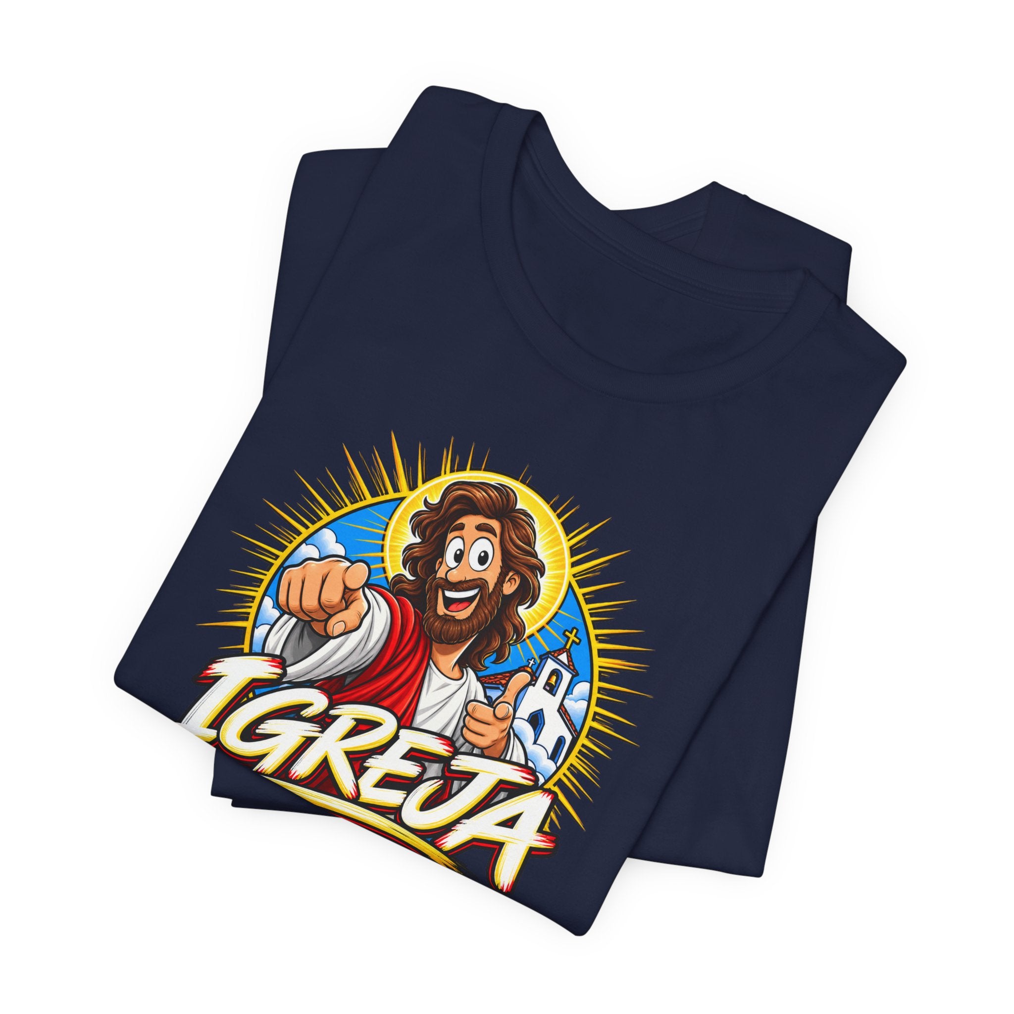 Igreja Jesus Pointing T-Shirt — Christian Church Faith Tee