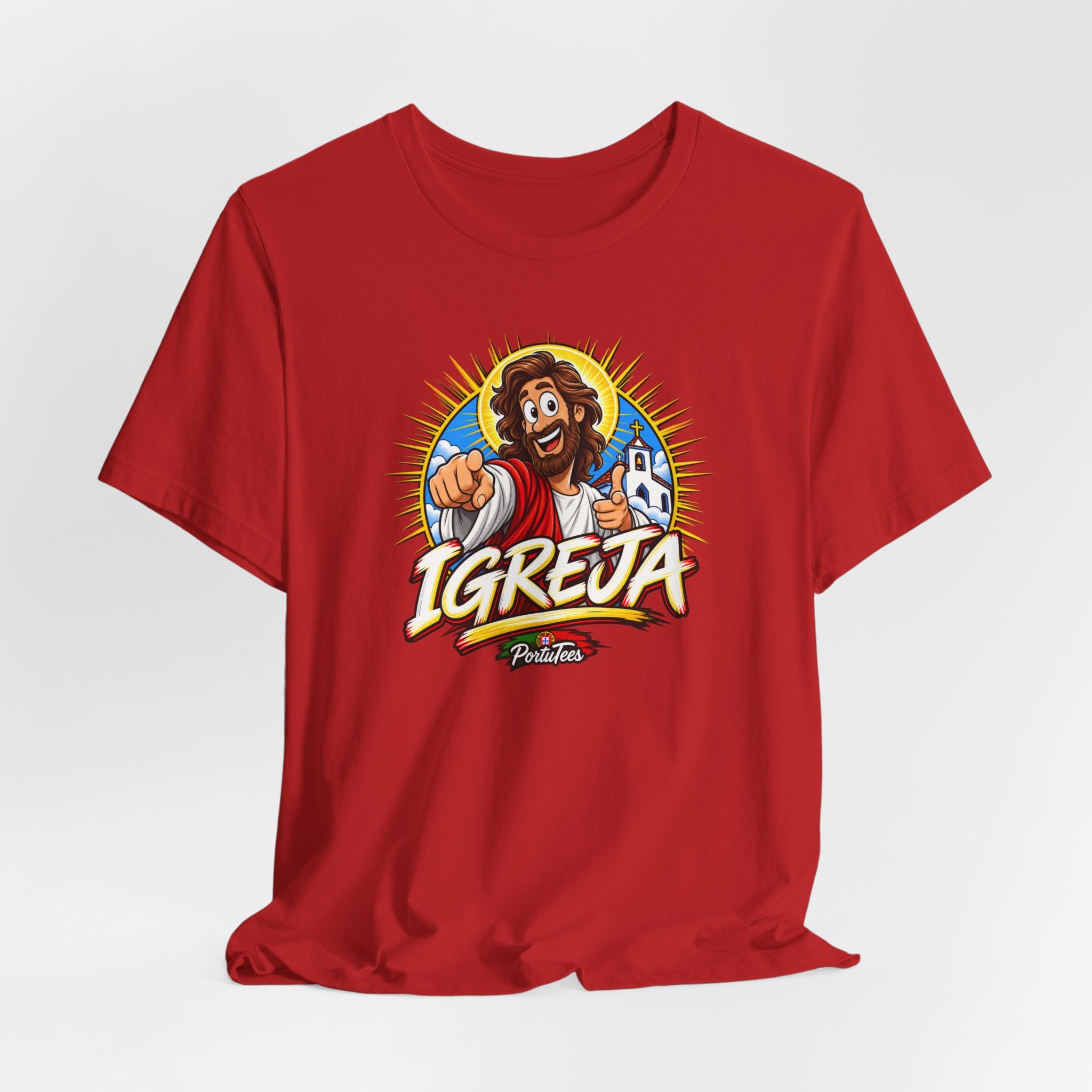 Igreja Jesus Pointing T-Shirt — Christian Church Faith Tee