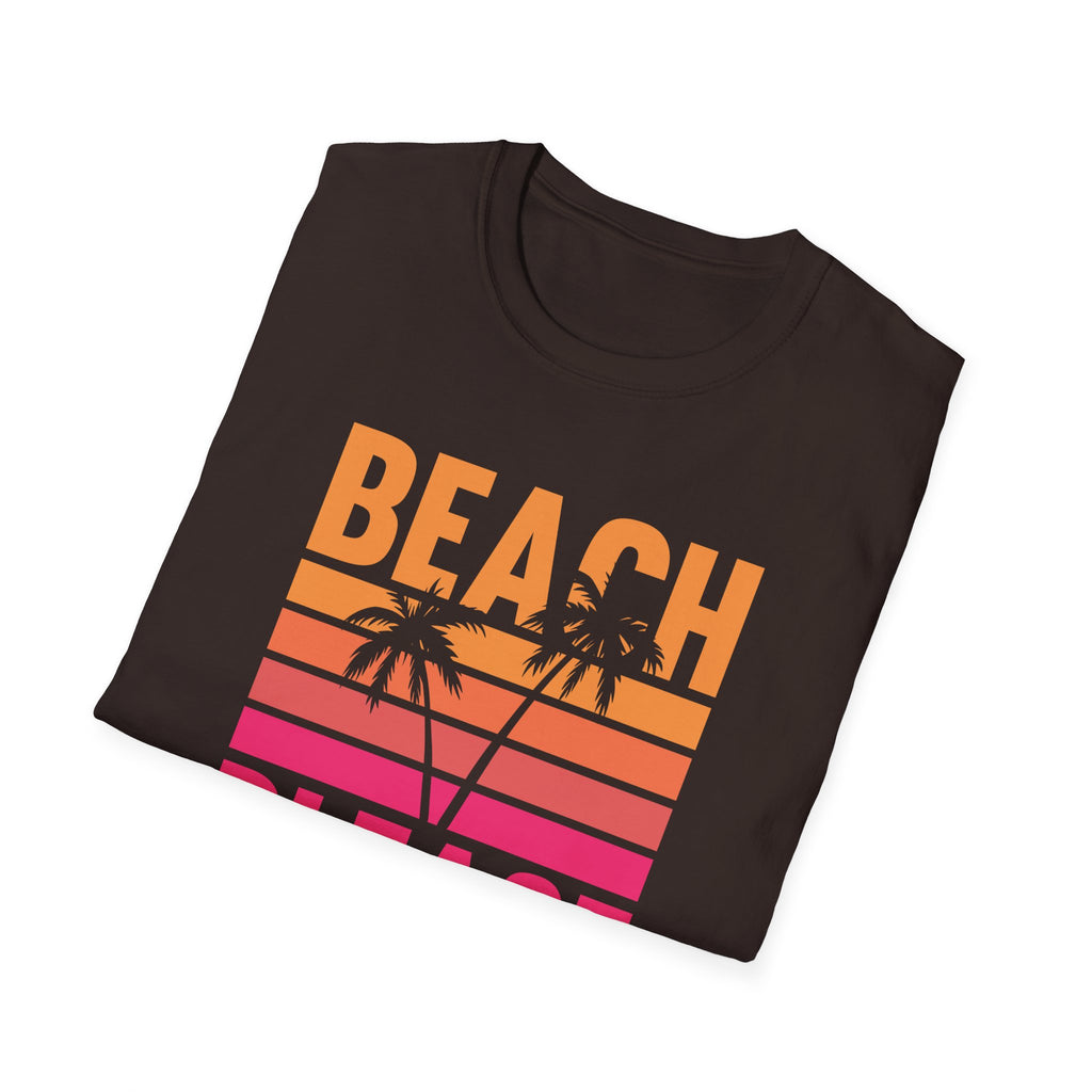 Beach Please Unisex T-Shirt, Summer Vibe Tee, Vacation Shirt, Beachwear, Gift for Travelers