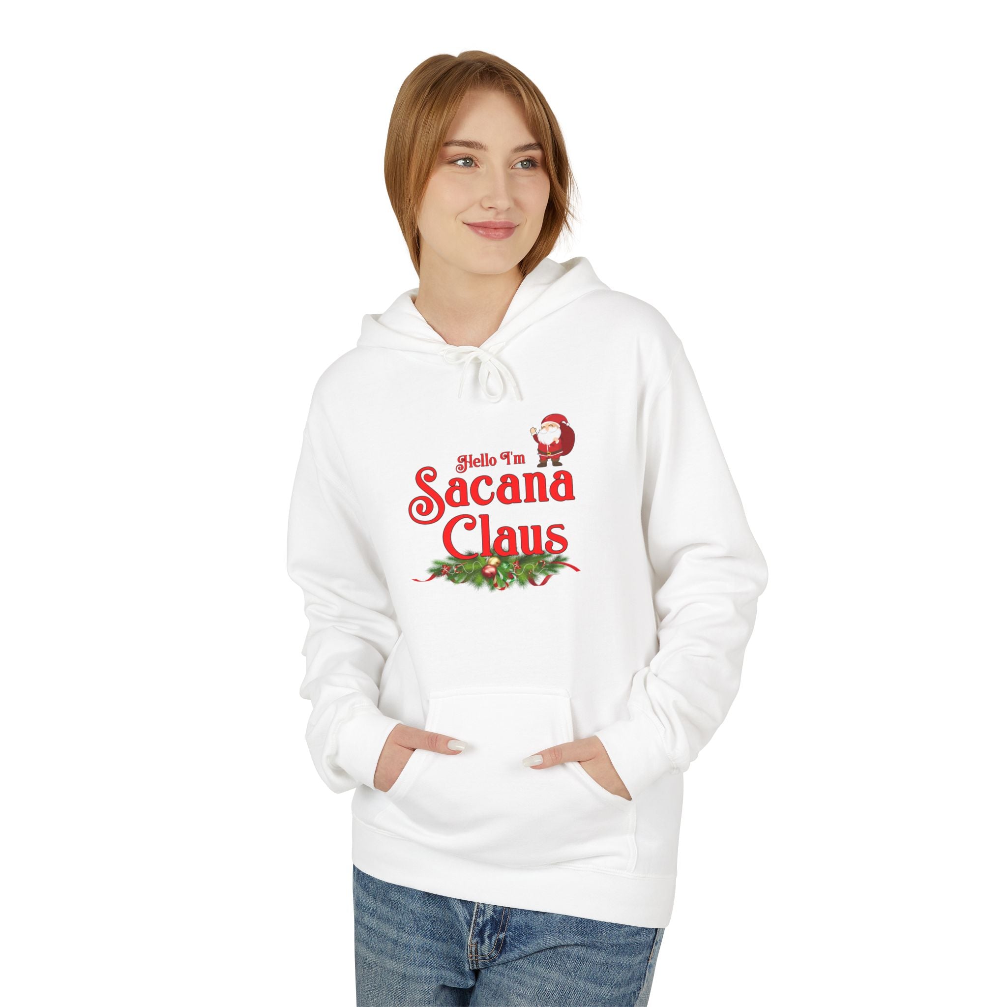 Funny Santa Claus Christmas Hoodie