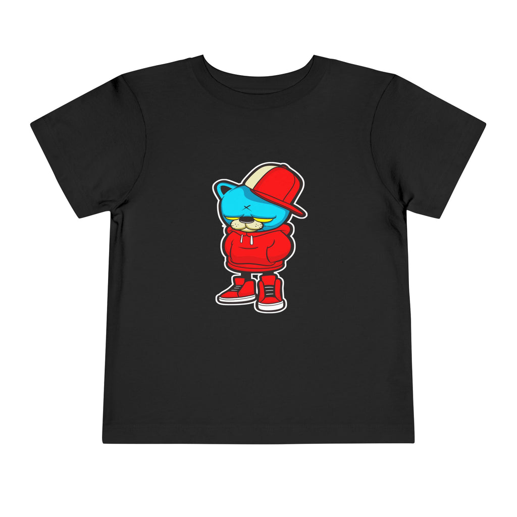 Cool Bear Toddler Tee: Trendy Kids Shirt, Fun Gift for Birthdays, Hipster Style, Everyday Wear, Cute Graphic Tee