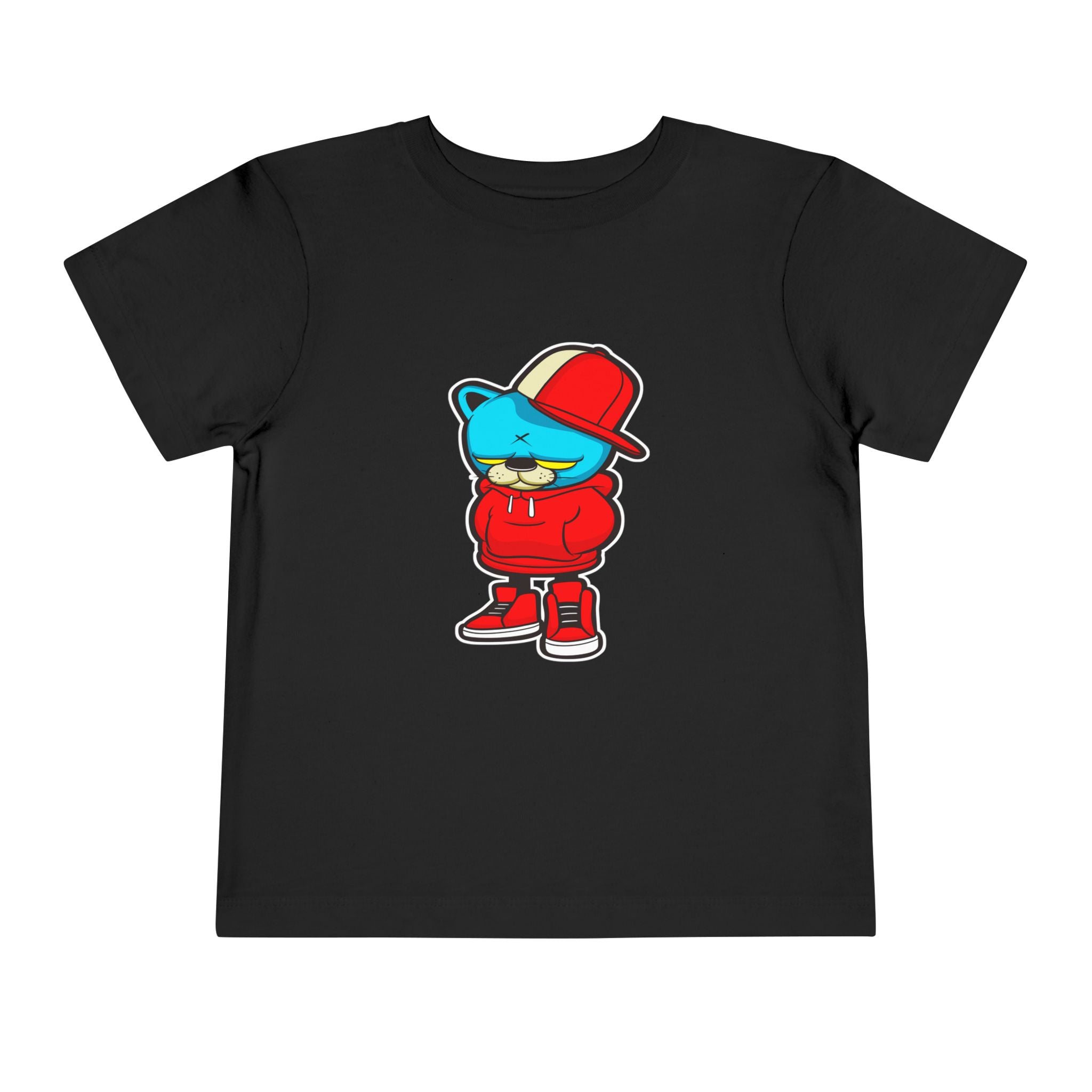 Cool Bear Toddler Tee: Trendy Kids Shirt, Fun Gift for Birthdays, Hipster Style, Everyday Wear, Cute Graphic Tee