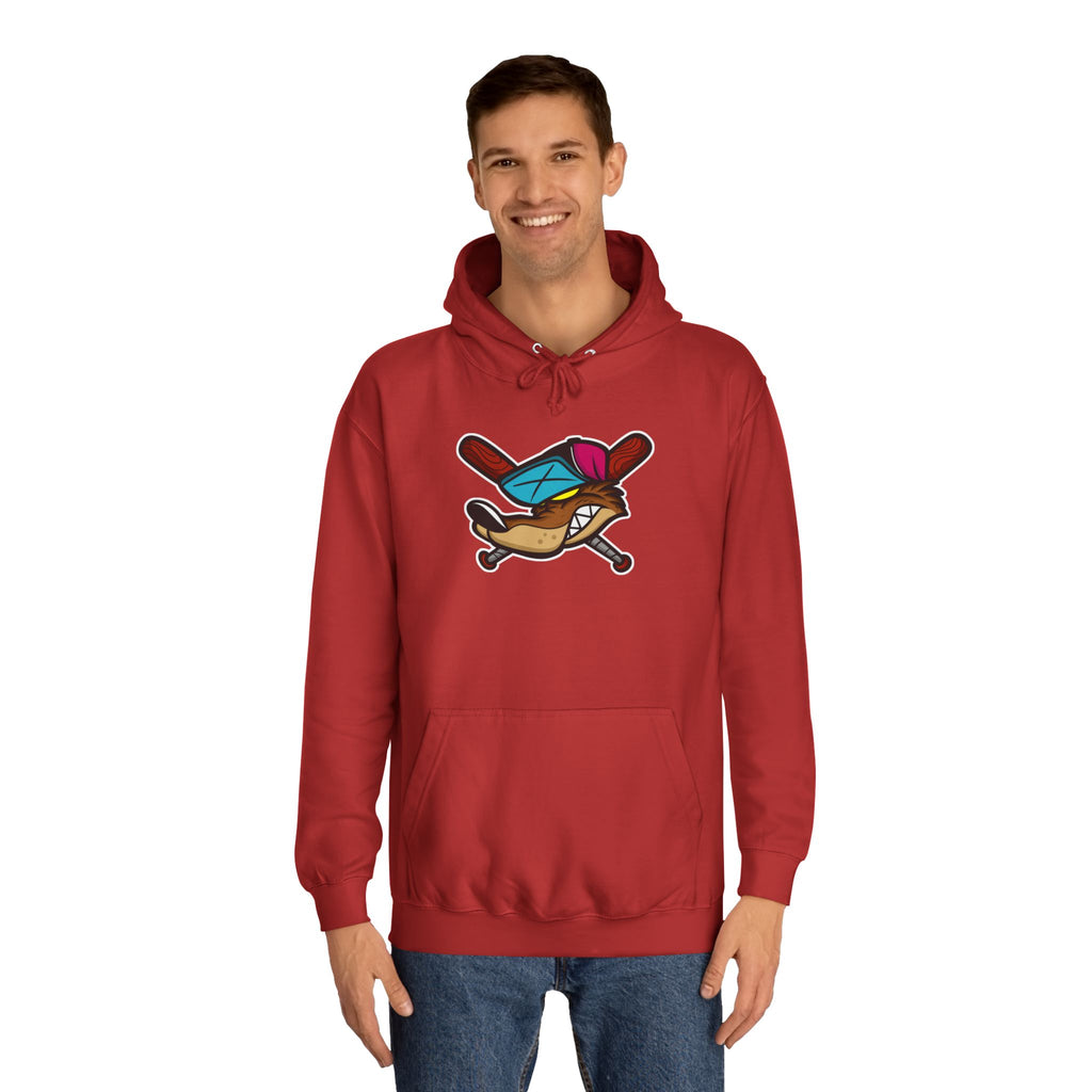 Vintage Cartoon Hoodie, Unisex College Hoodie, Casual Wear, Gift for Students, Cozy Sweatshirt, College Life Apparel