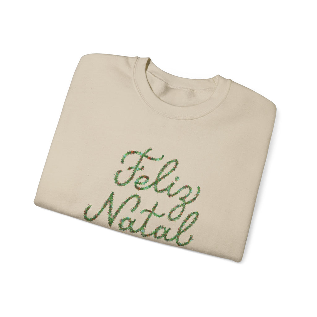 Feliz Natal Crewneck Sweatshirt - Christmas Holiday Winter Gift