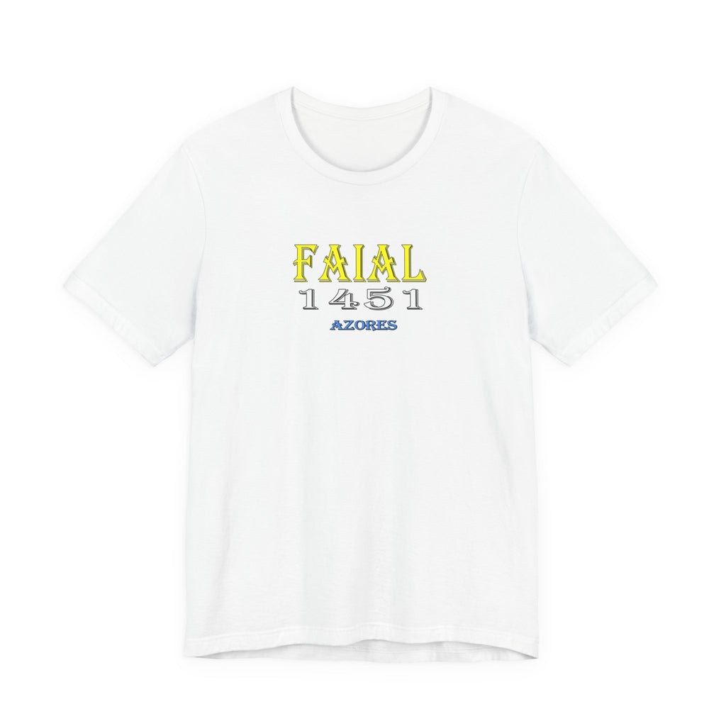 Faial 1451 Graphic Unisex Tee - Casual Azores Style Shirt