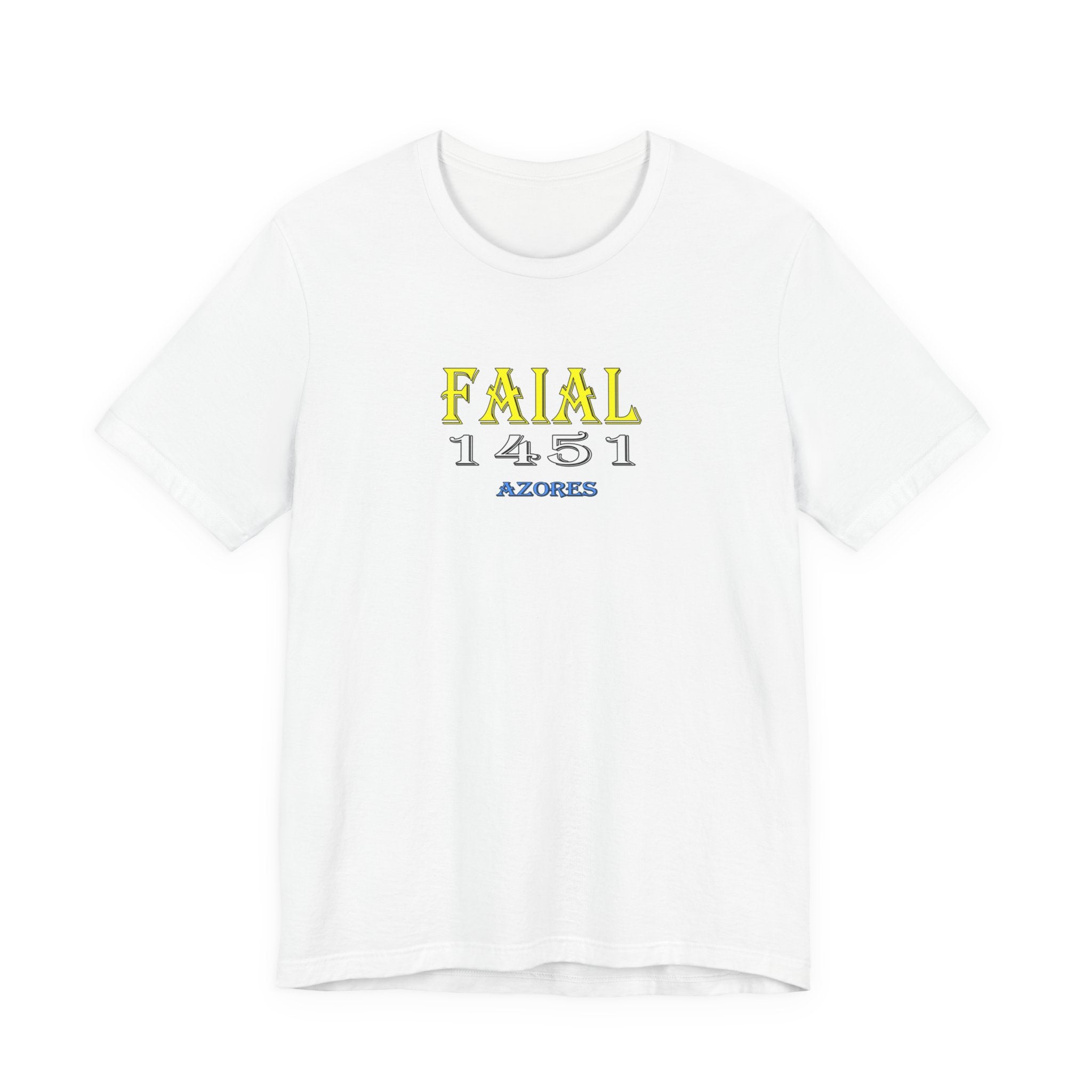 Faial 1451 Graphic Unisex Tee - Casual Azores Style Shirt