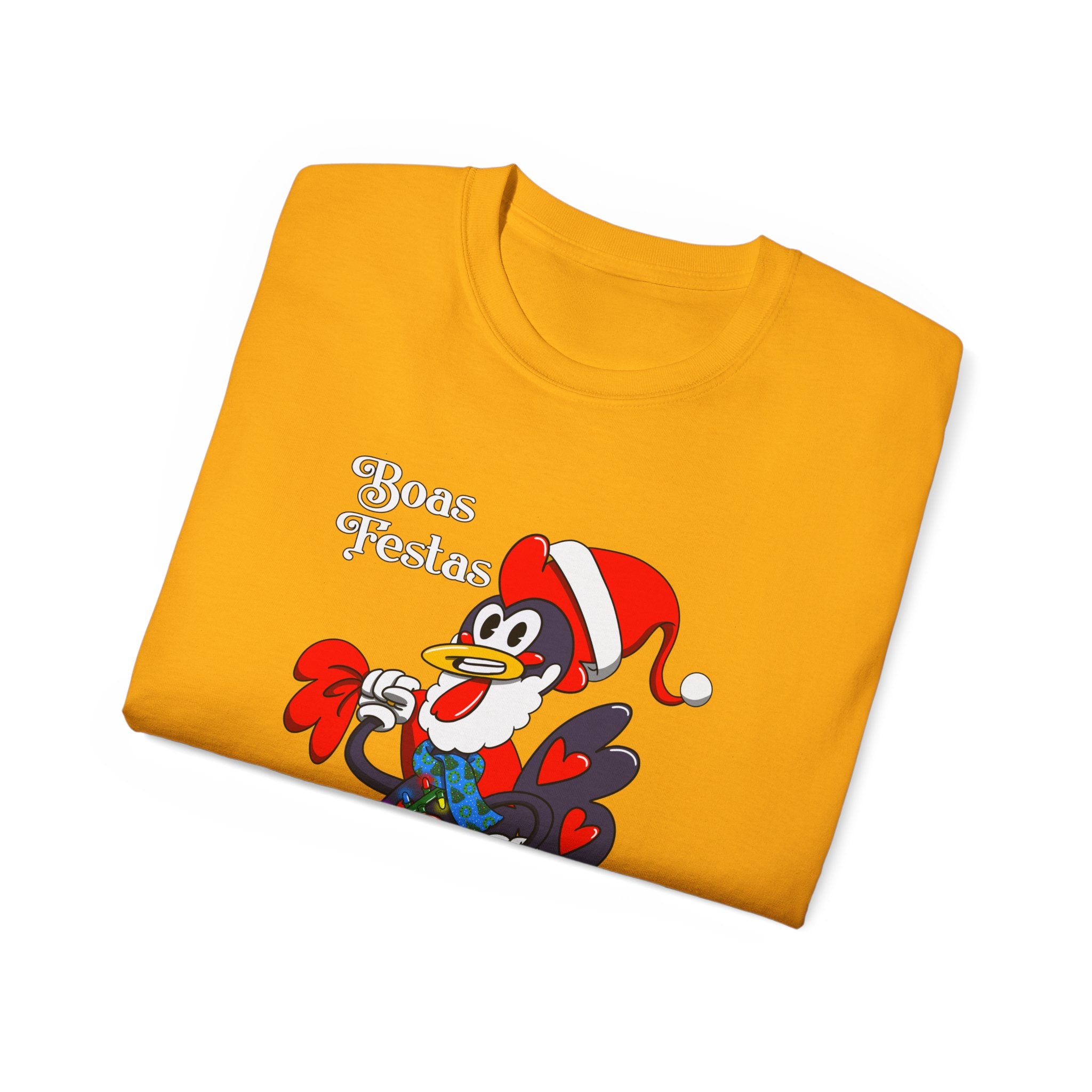 Barcelos Rooster Santa Suit Baos Festa T-Shirt