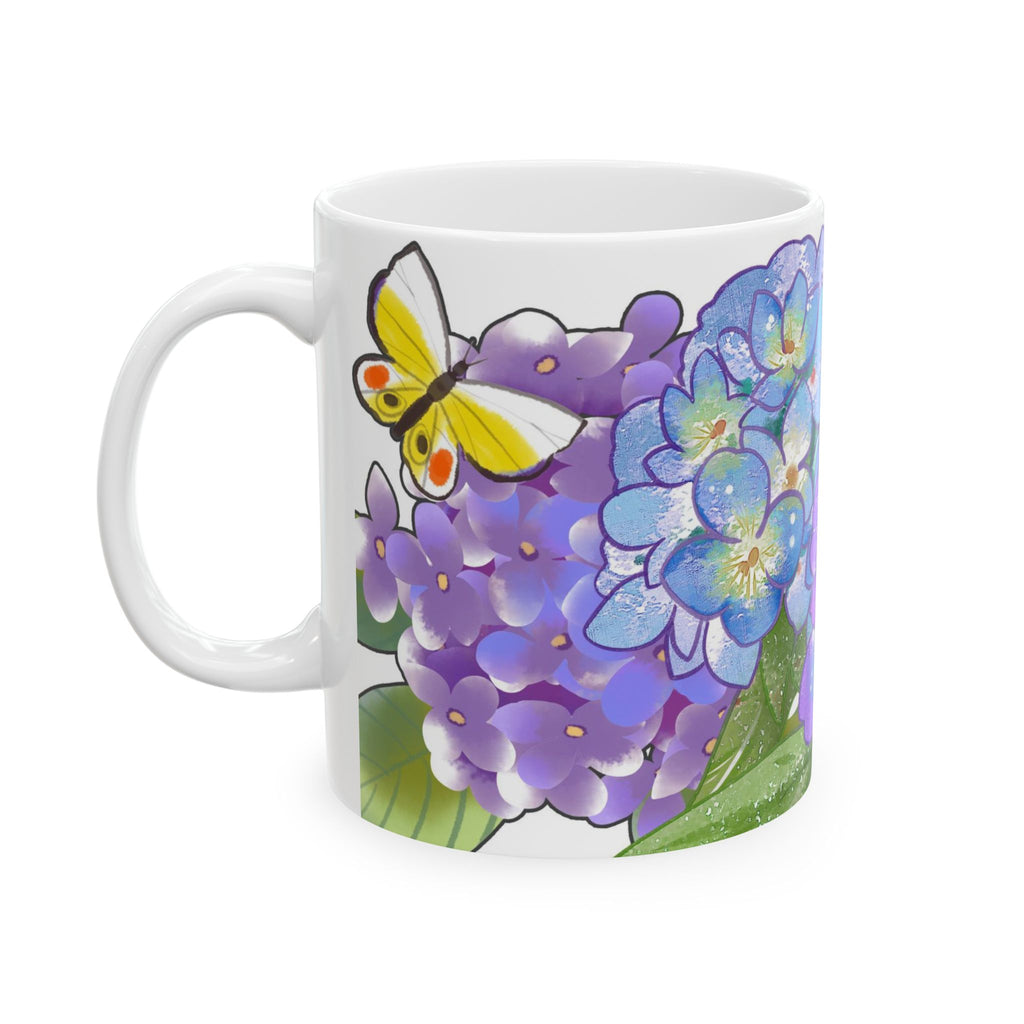 Floral Butterfly Ceramic Mug – Perfect Gift for Nature Lovers