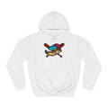 Vintage Cartoon Hoodie, Unisex College Hoodie, Casual Wear, Gift for Students, Cozy Sweatshirt, College Life Apparel