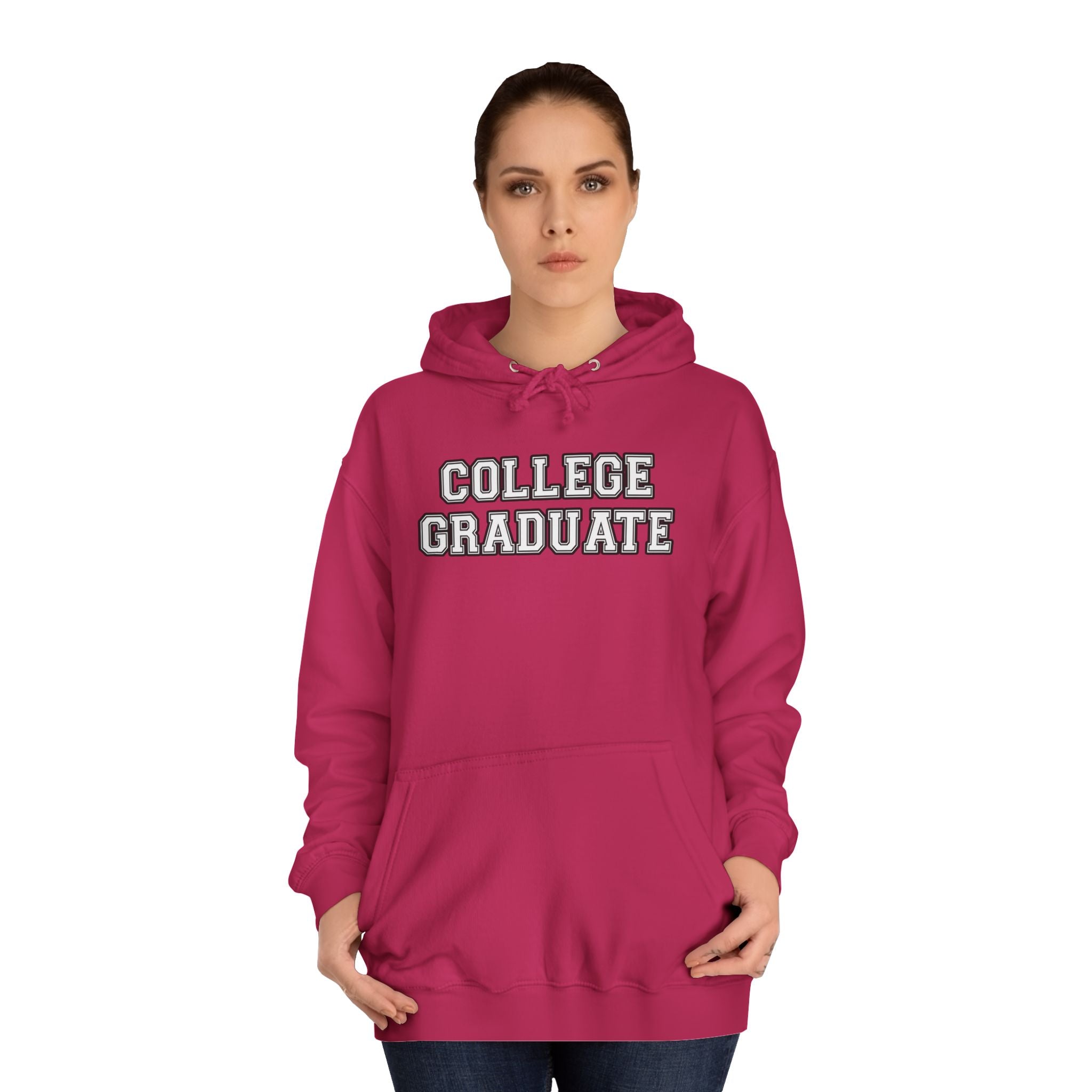 College Graduate Hoodie, Unisex Graduation Sweatshirt, Gift for Graduates, College Apparel, Casual Wear, College Memories