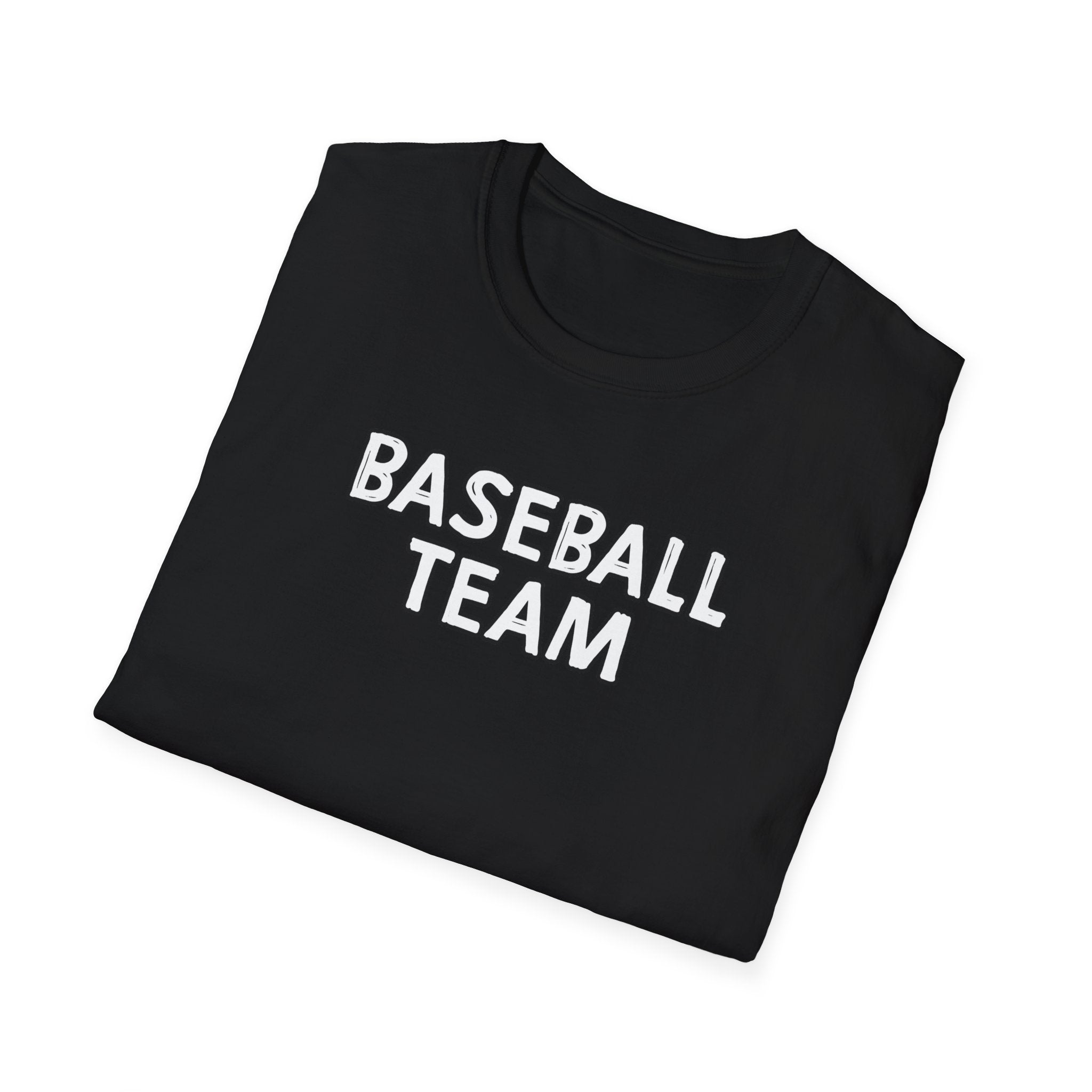 Baseball Team Unisex T-Shirt - Sporty, Casual Wear, Perfect for Team Spirit, Game Days, and Gifts, Summer Fun
