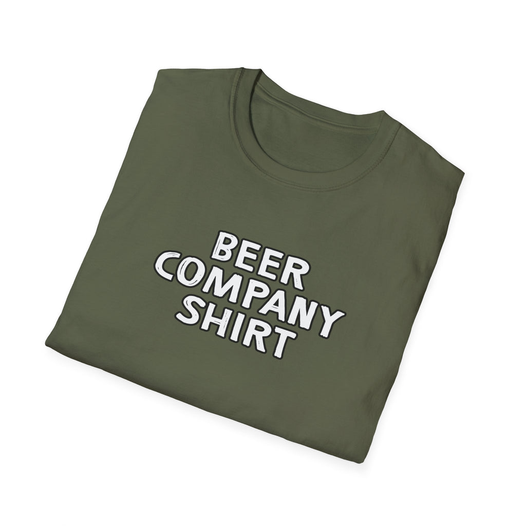 Casual Beer Company T-Shirt, Perfect for Beer Lovers, Party Wear, Gifts for Craft Beer Enthusiasts, Summer BBQs, Beer Festivals