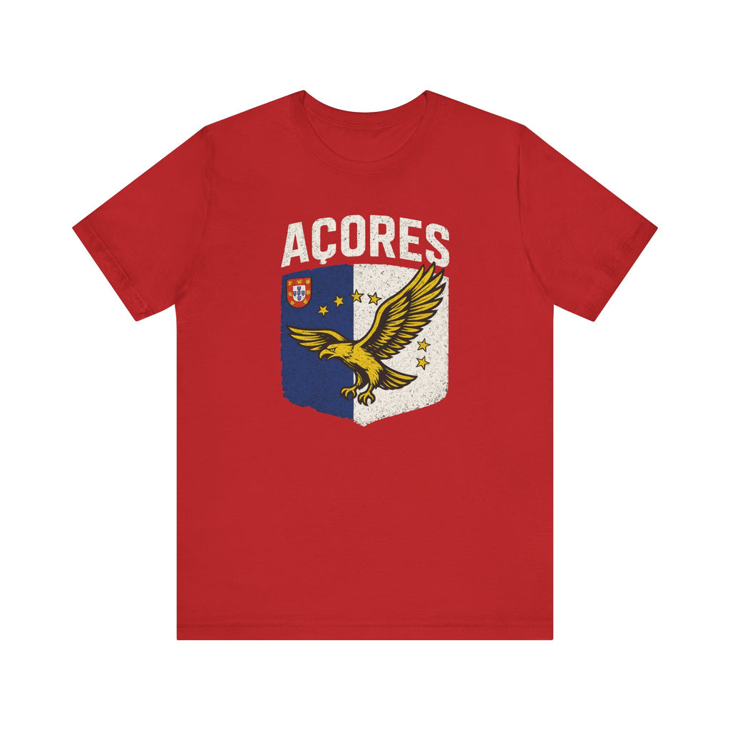 Açores Crest Eagle T-Shirt — Azores Pride Graphic Tee