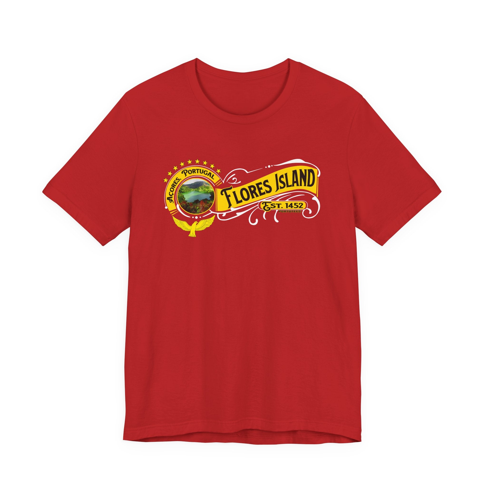 Flores Island Unisex Short Sleeve Tee - Adventure Awaits!
