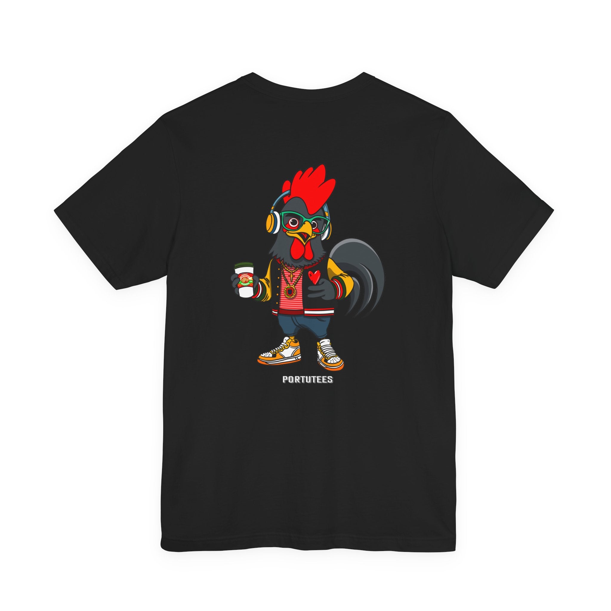 Hipster Rooster Graphic Tee, Fun Unisex Short Sleeve T-Shirt, Quirky Gift, Animal Lover Apparel, Casual Everyday Wear, Gift for Him/Her