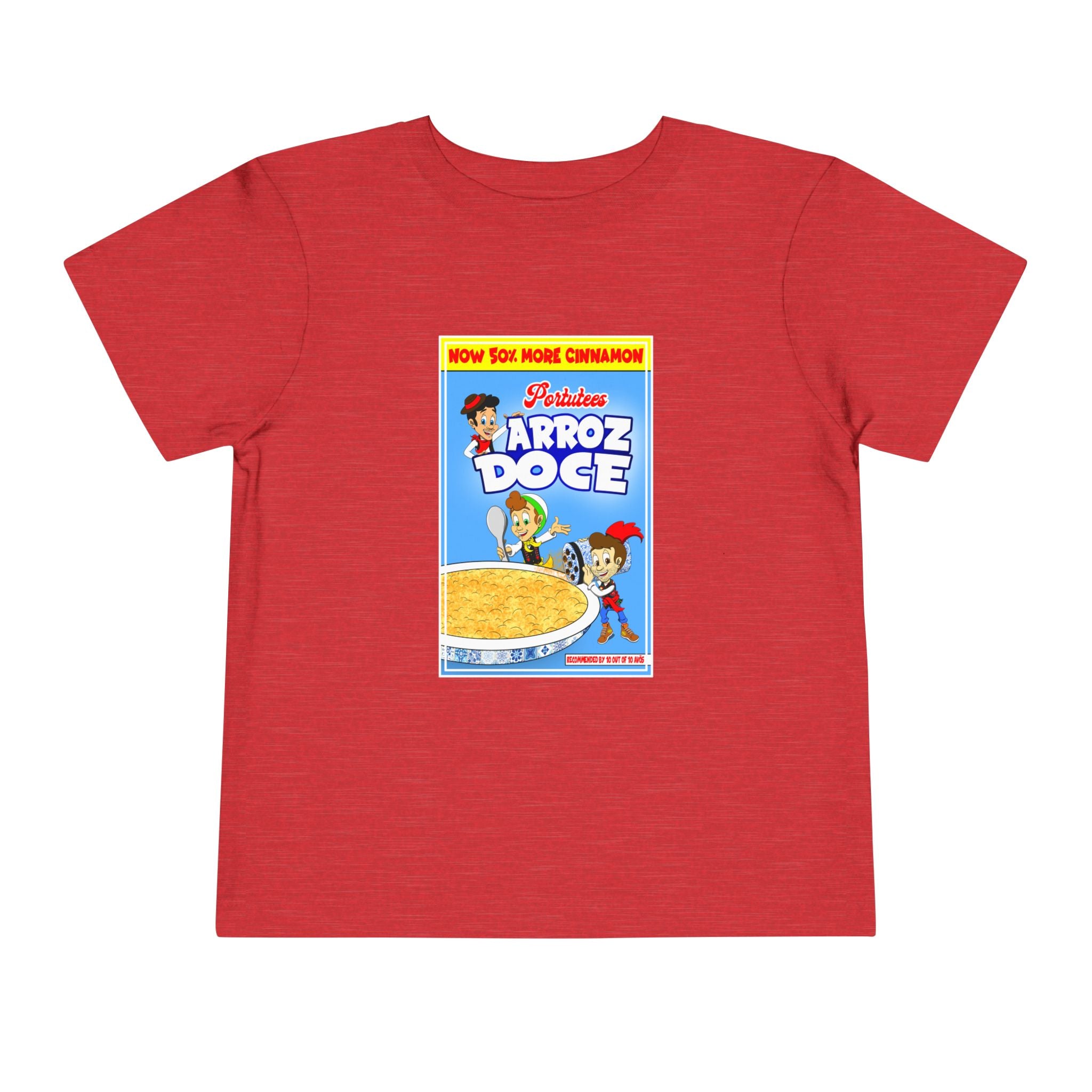 ‘Arroz Doce’ Cereal Box Graphic - Toddler Tee