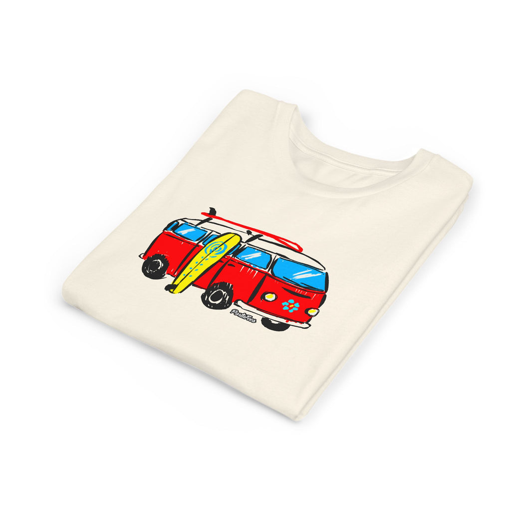 Retro Surf Van Youth Tee - Fun Summer Vibe for Kids